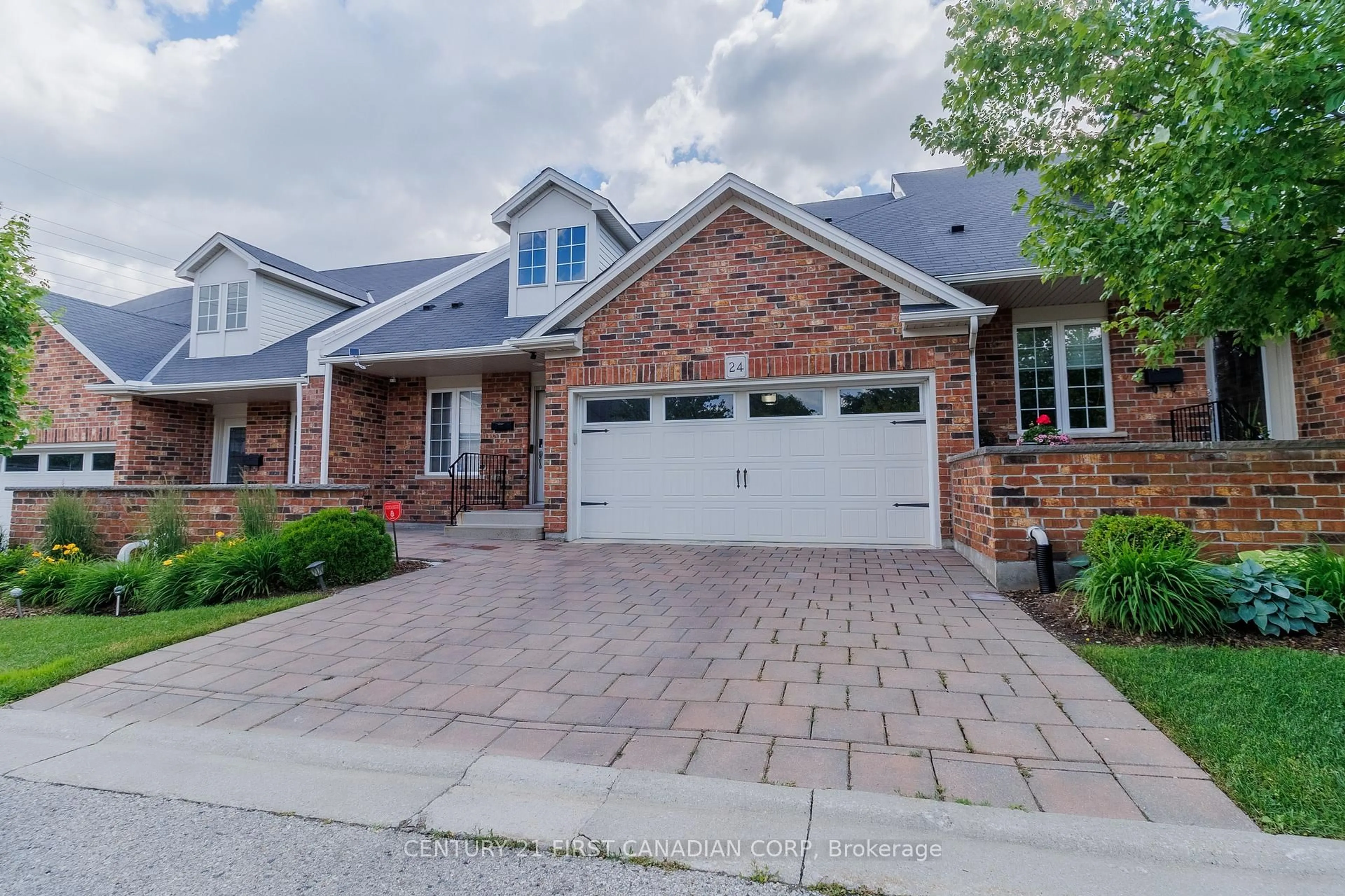 Home with brick exterior material, street for 464 Commissioners Rd #24, London South Ontario N6J 0A2