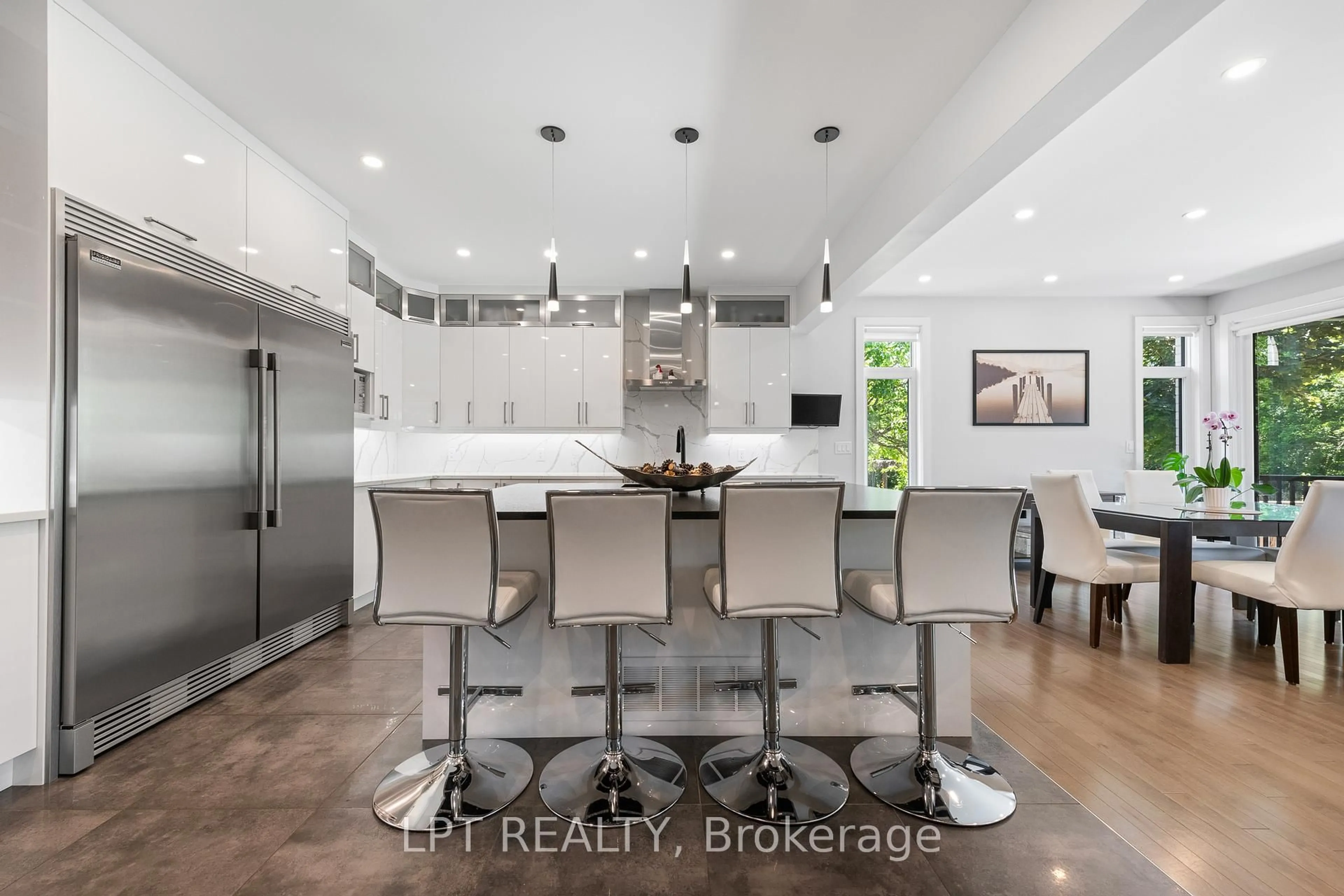 Contemporary kitchen, ceramic/tile floor for 1740 ST BARBARA St, Ottawa Ontario K1T 1M2