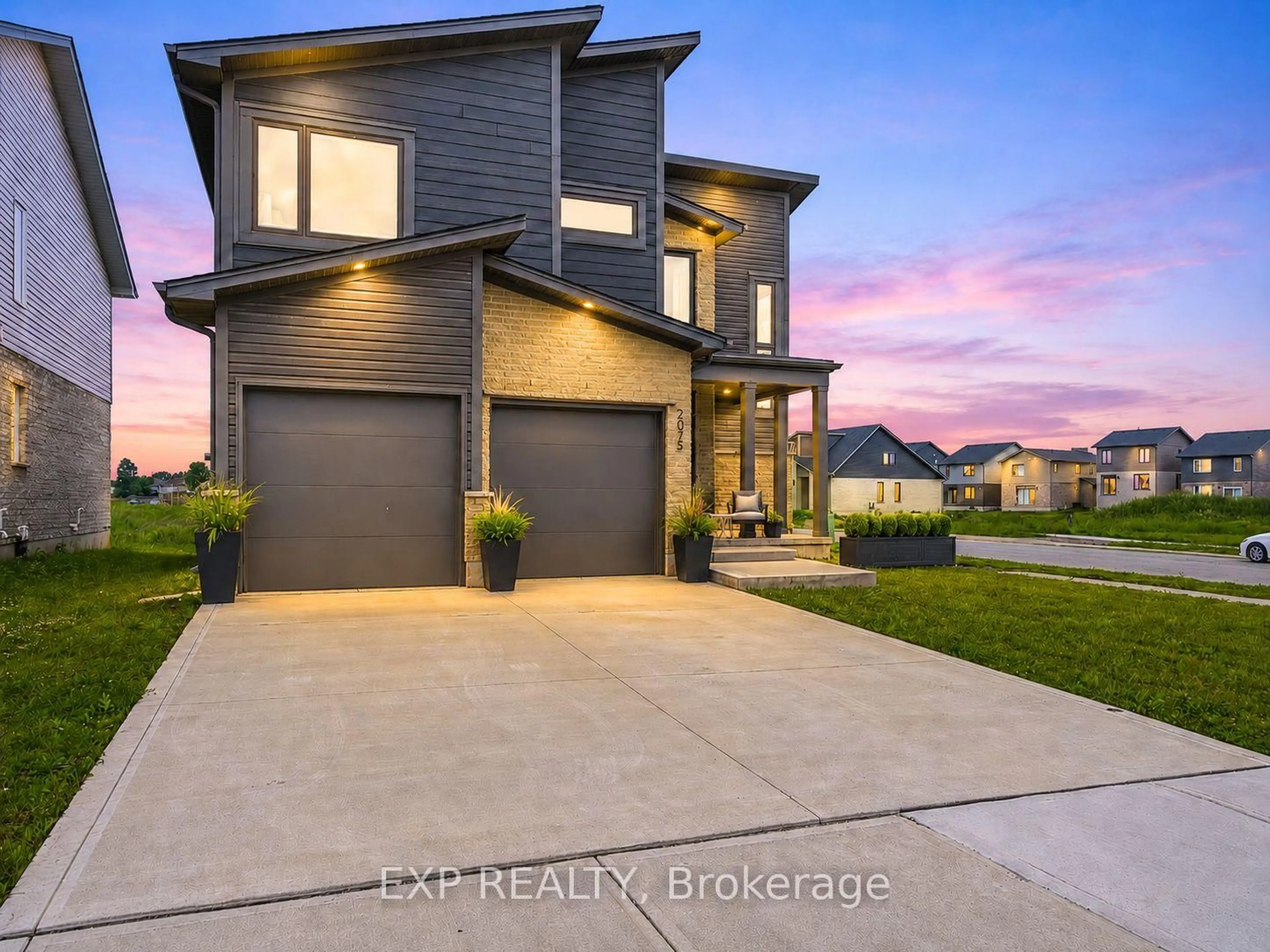 Home with brick exterior material, street for 2075 Evans Blvd, London South Ontario N6M 0J6