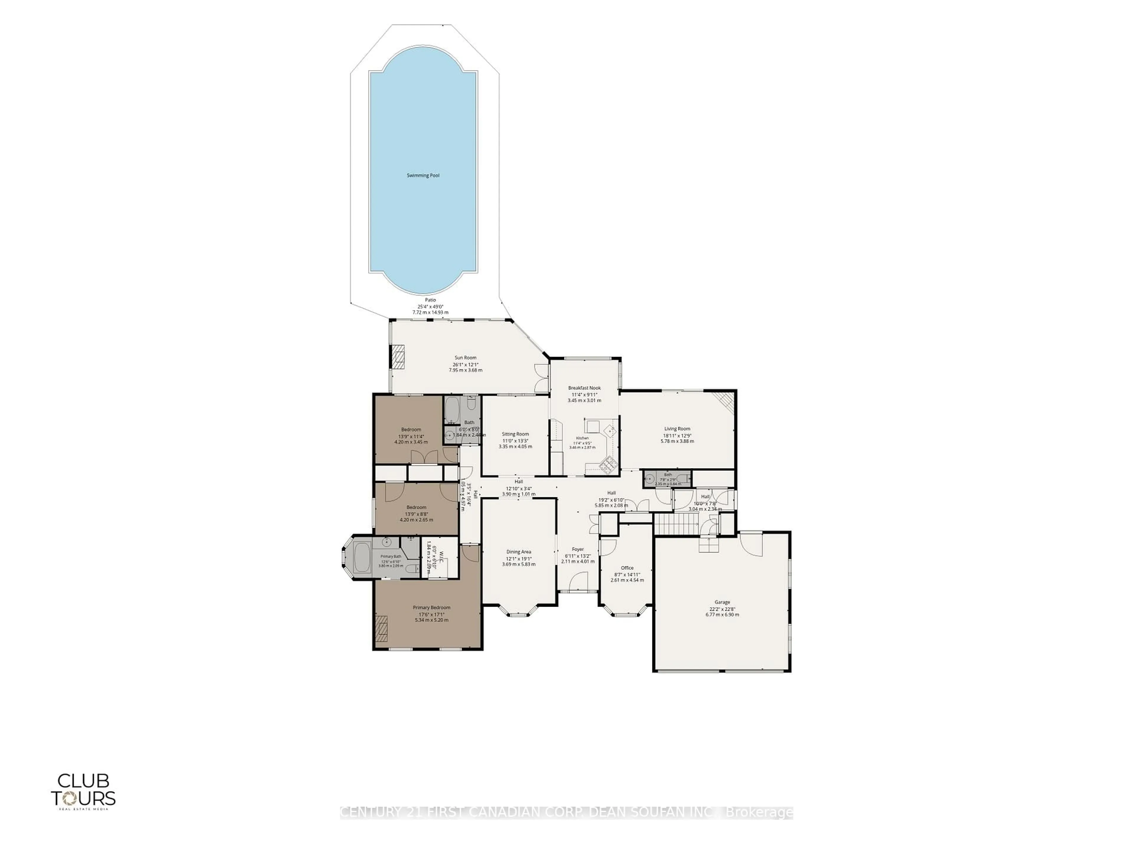 Floor plan for 64 Wynfield Lane, Middlesex Centre Ontario N6H 5L2