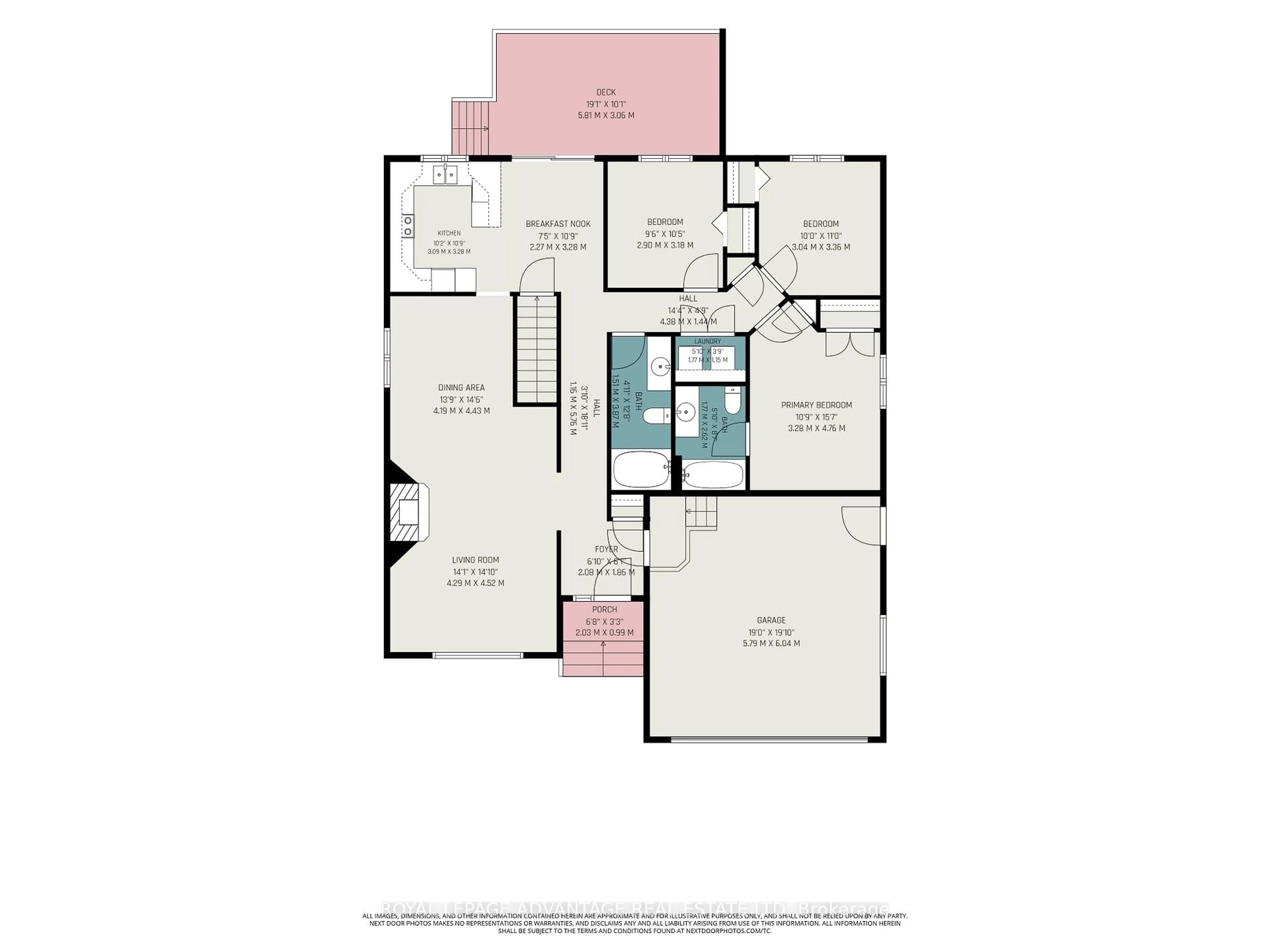 Floor plan for 21 Haggart St, Perth Ontario K7H 2Z5