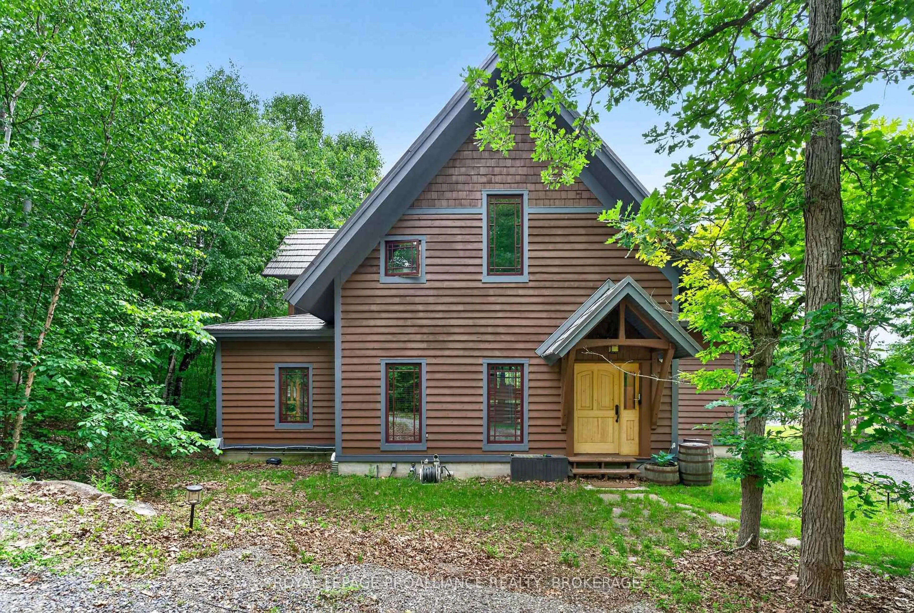 Home with brick exterior material, street for 488 Gull Creek Lane, Tamworth Ontario K0K 3G0