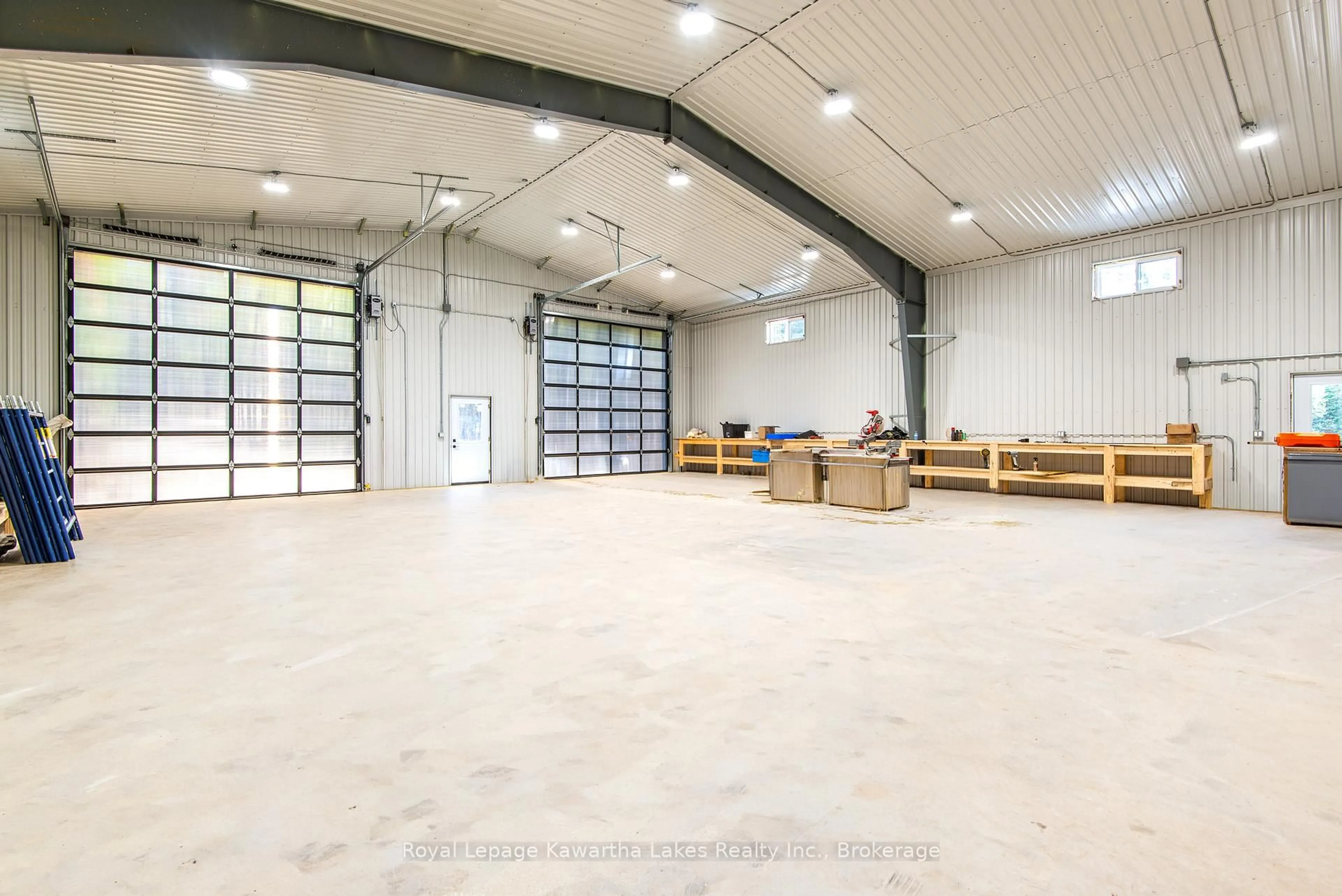 Indoor garage for 1851 Contau Lake Rd, Highlands East Ontario K0M 1R0