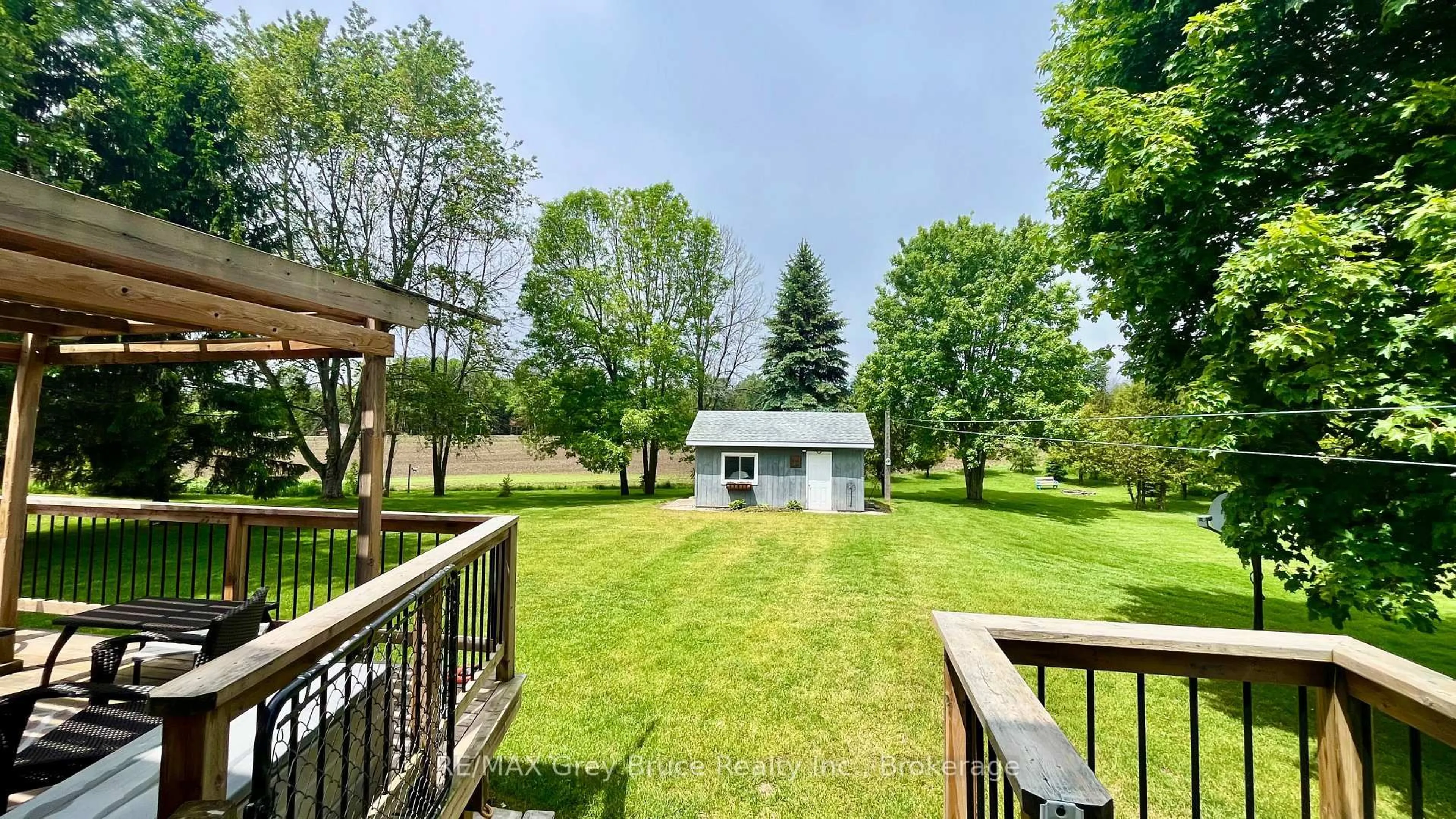 Patio, water/lake/river/ocean view for 112 Mary Ave, Georgian Bluffs Ontario N4K 5N5