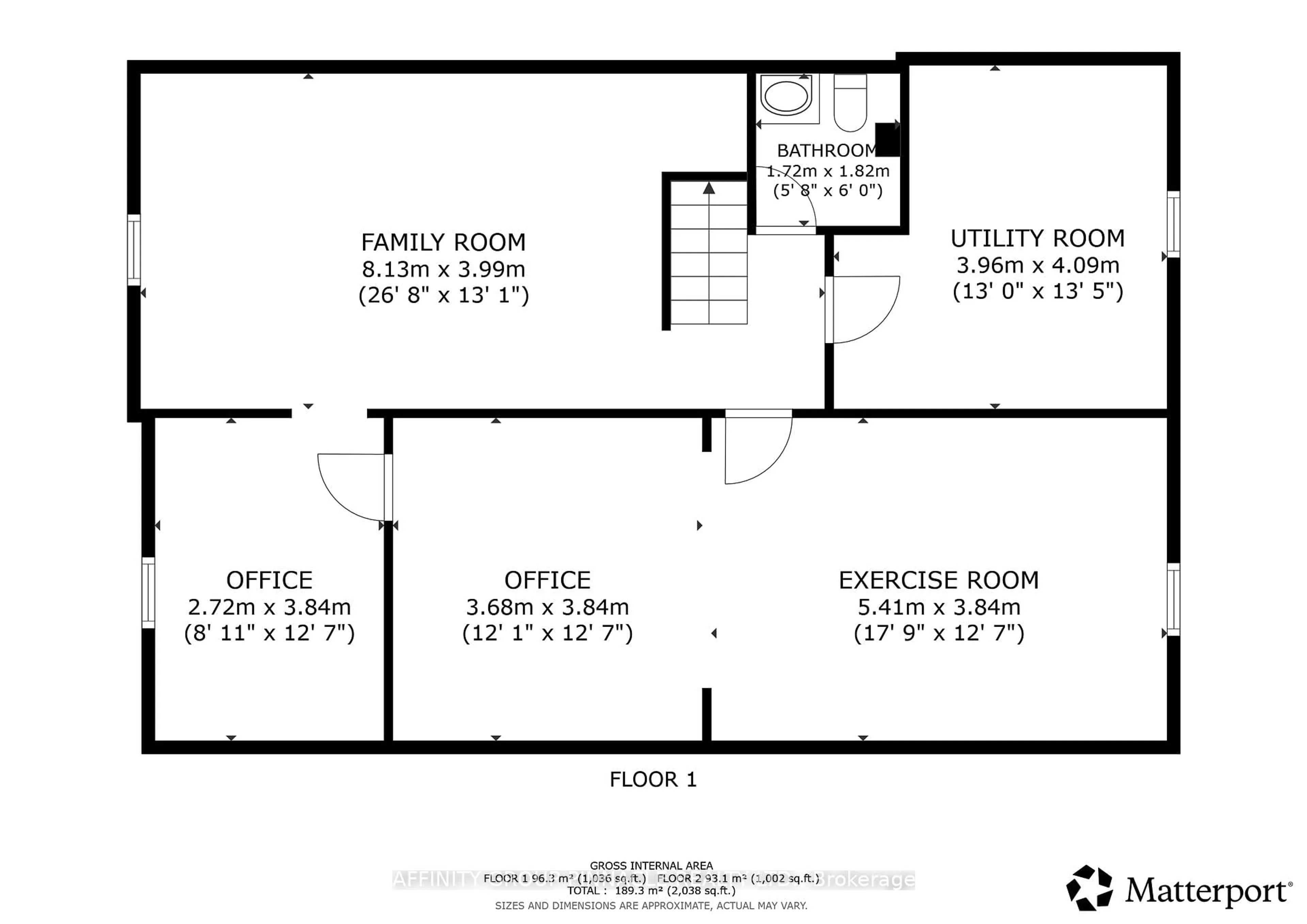 Floor plan for 31 St David St, Kawartha Lakes Ontario K9V 1N2