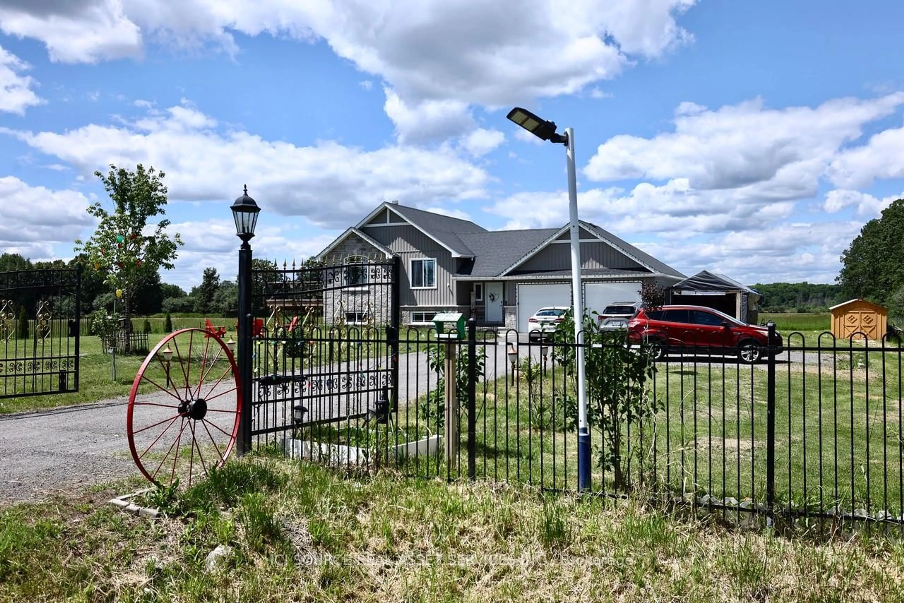 A pic from outside/outdoor area/front of a property/back of a property/a pic from drone, street for 1611 Harmony Rd, Corbyville Ontario K0K 1V0