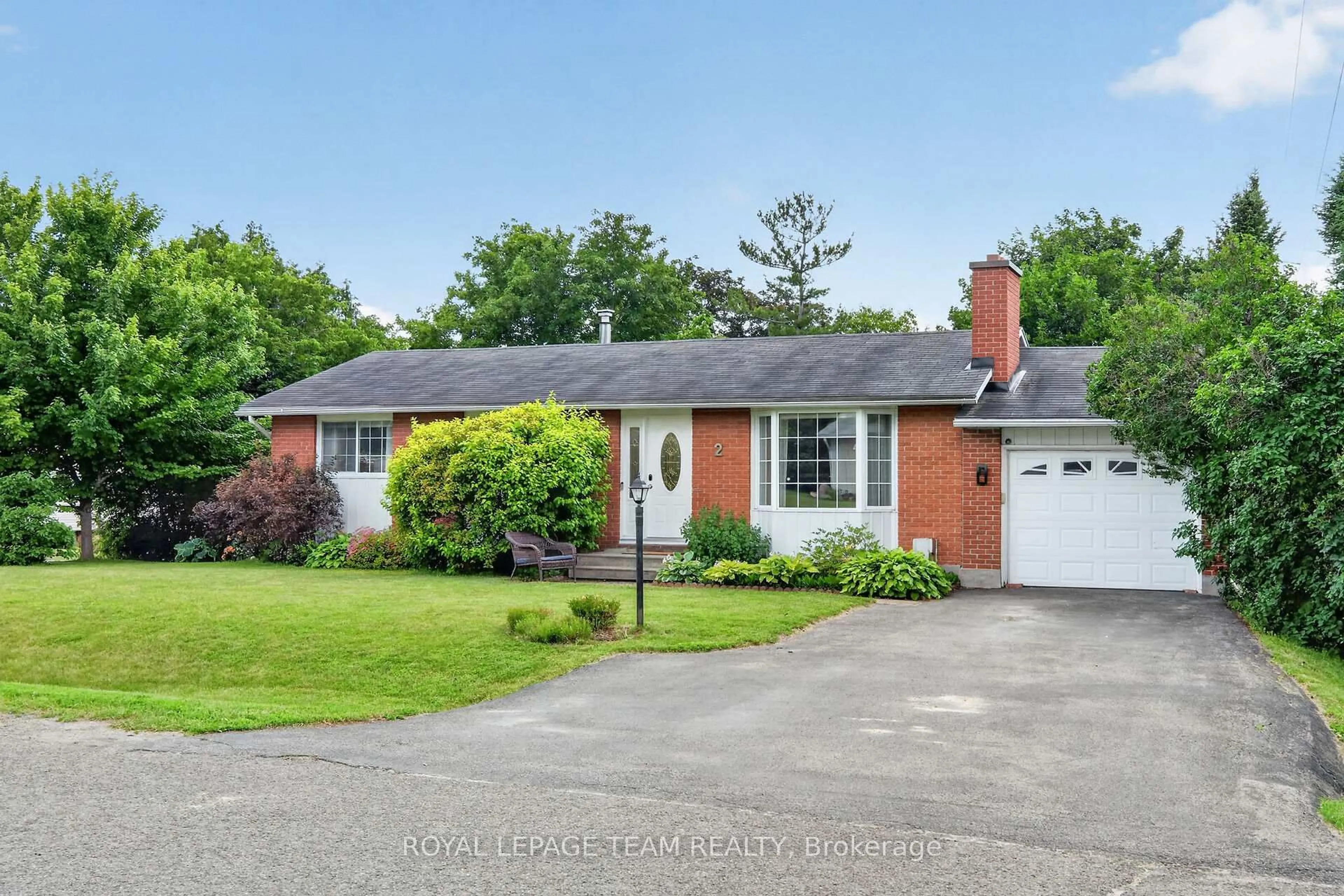Home with brick exterior material, street for 2 Whisperwood St, Munster Ontario K0A 3P0