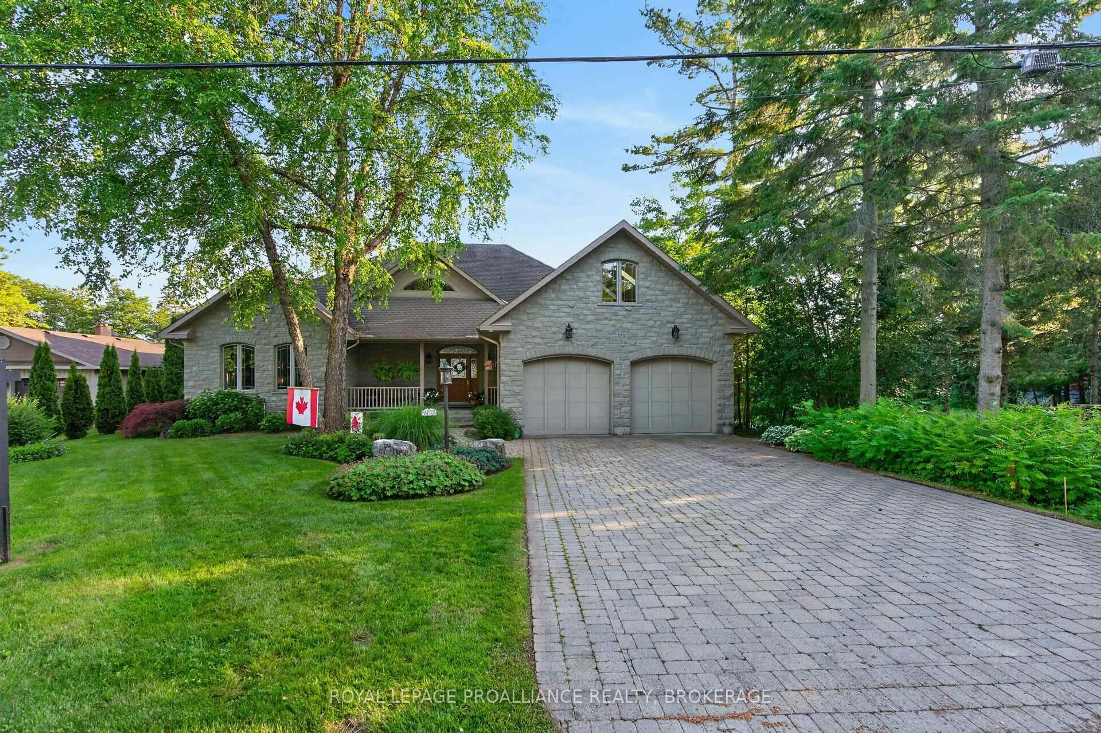 Home with brick exterior material, street for 178 Nicholson Point Rd, Bath Ontario K0H 1G0