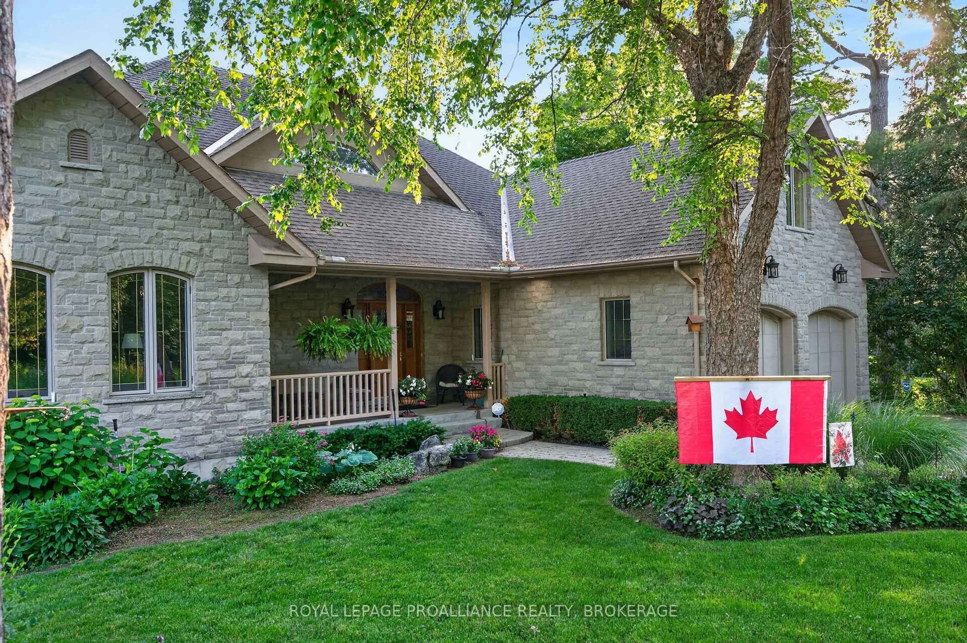 Home with brick exterior material, street for 178 Nicholson Point Rd, Bath Ontario K0H 1G0