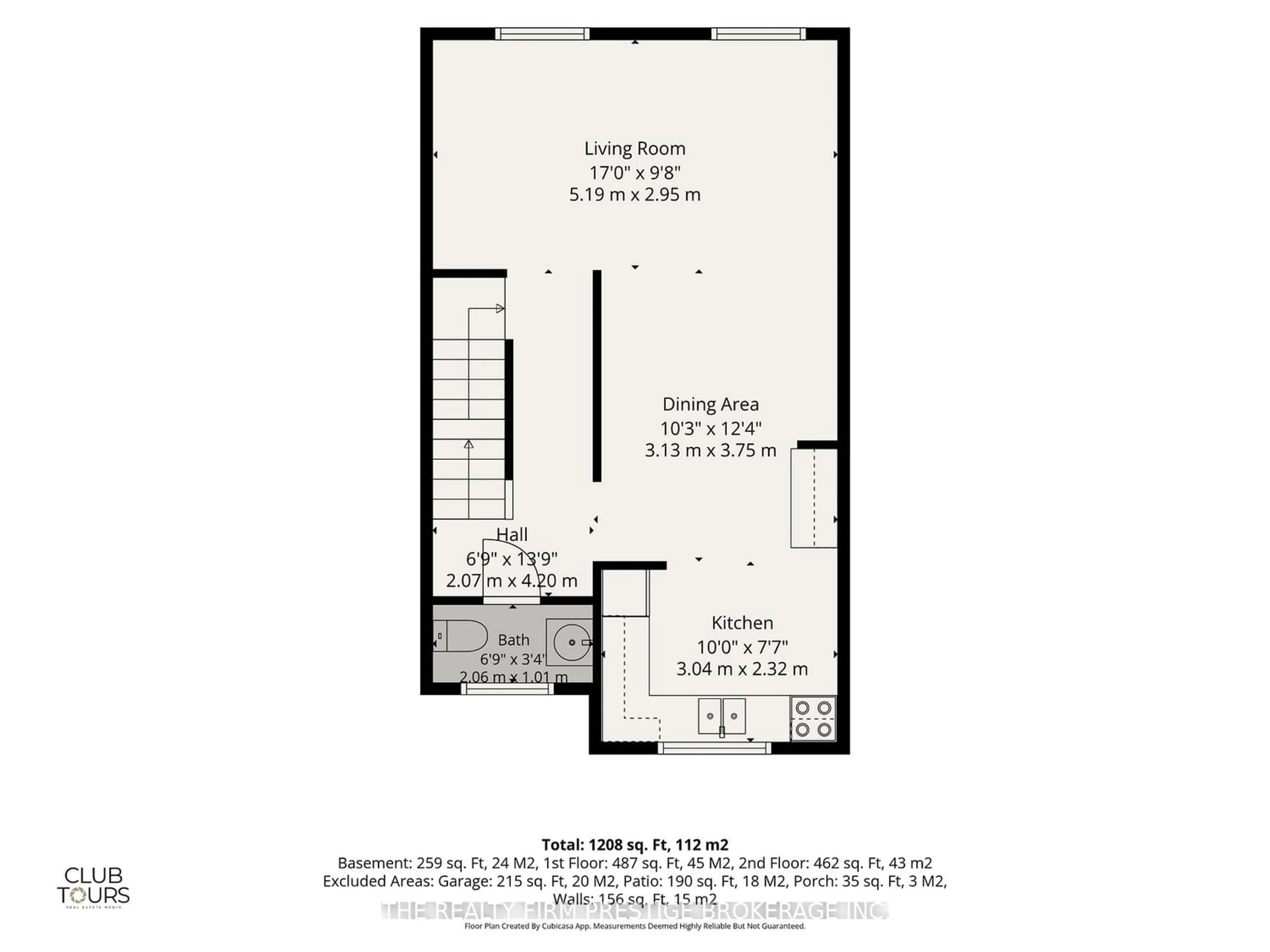 Floor plan for 616 Wilkins St, London South Ontario N6C 4Z4