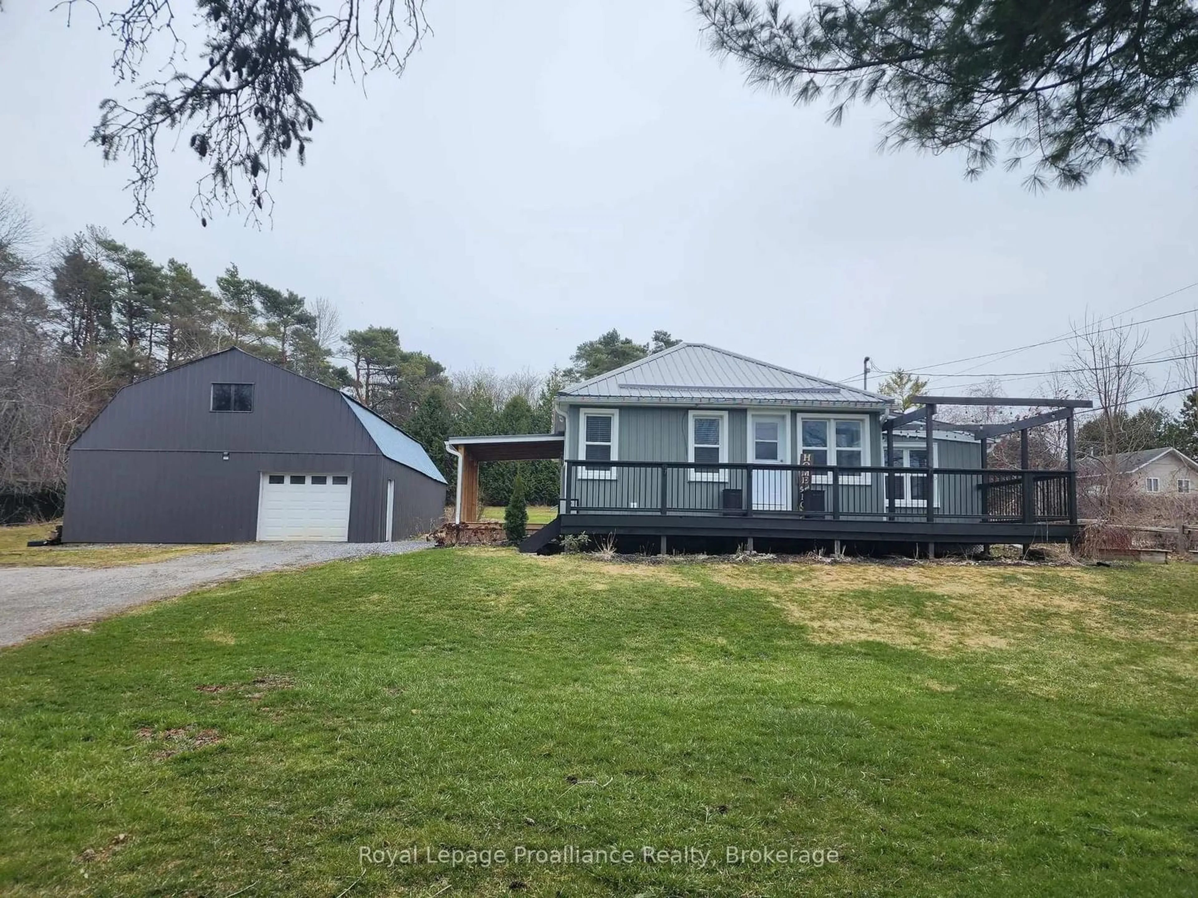A pic from outside/outdoor area/front of a property/back of a property/a pic from drone, unknown for 2307 County Rd 3, Prince Edward County Ontario K0K 1L0