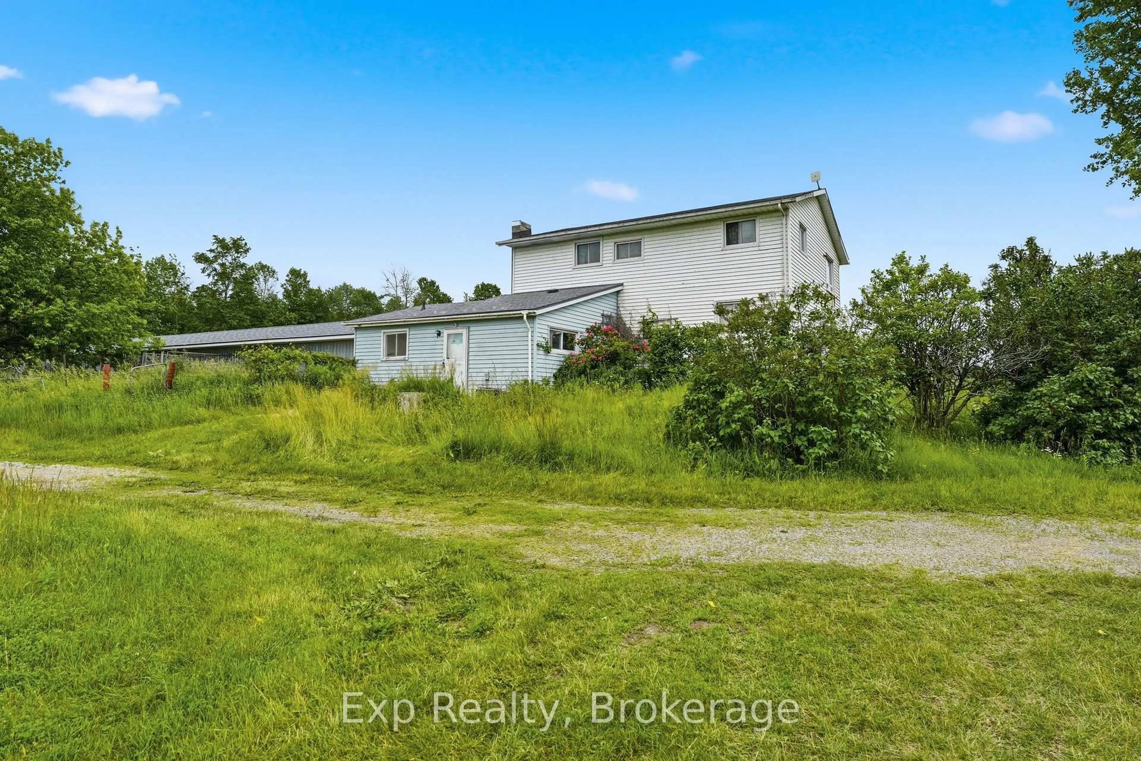 A pic from outside/outdoor area/front of a property/back of a property/a pic from drone, building for 700 Old Madoc Rd, Quinte West Ontario K0K 2B0