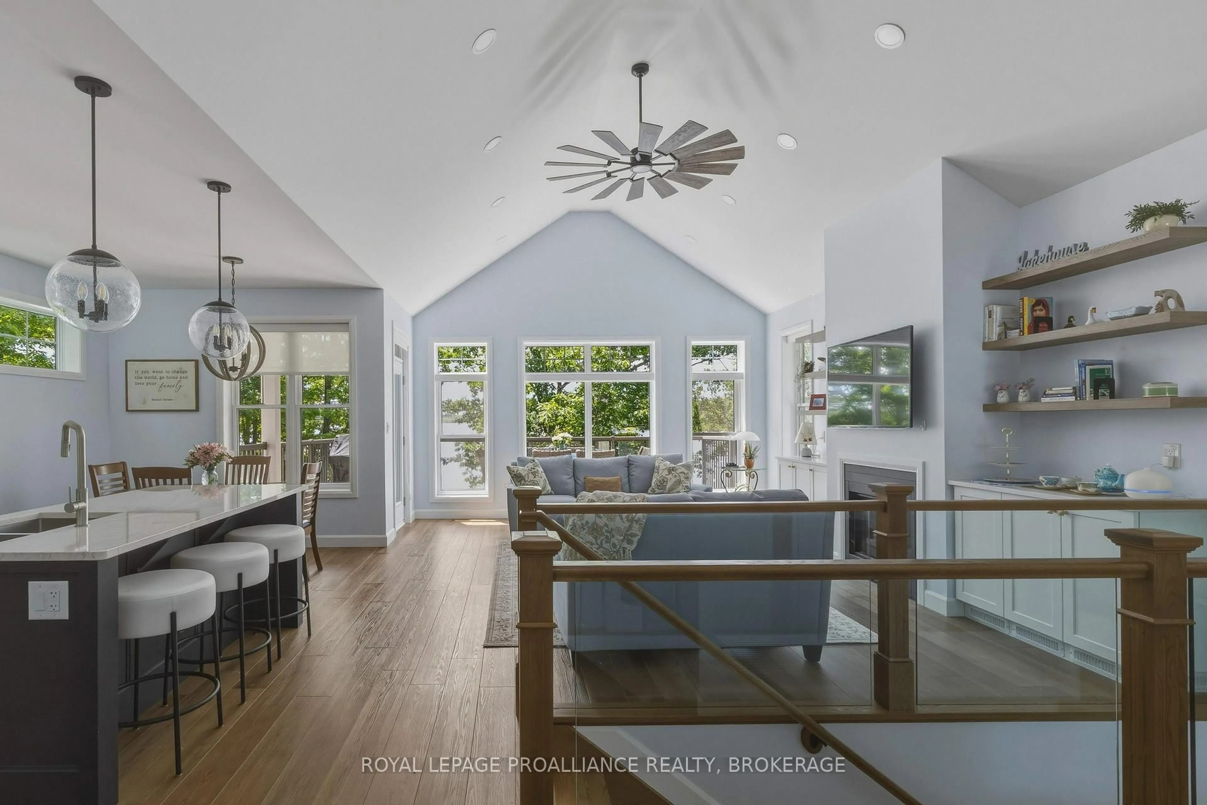Open concept kitchen, unknown for 3842 Hideaway Lane, Battersea Ontario K0H 1H0
