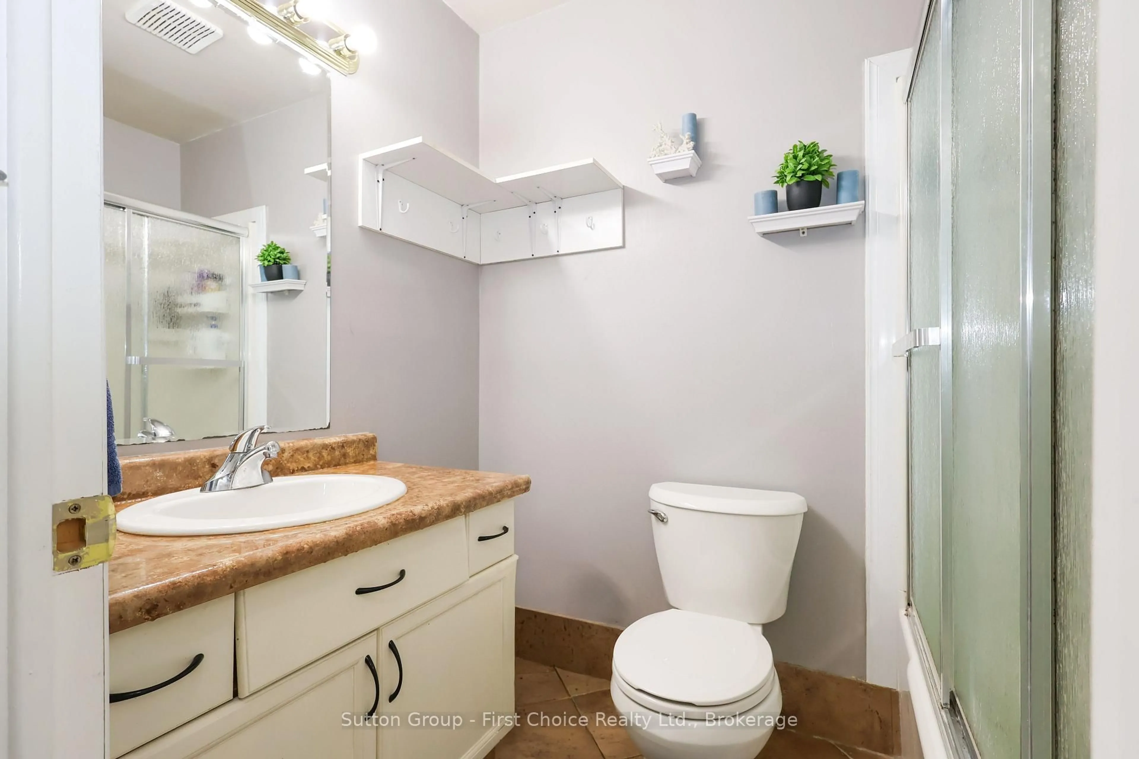 Standard bathroom, ceramic/tile floor for 129 Mitchell Crt #B, West Perth Ontario N0K 1N0
