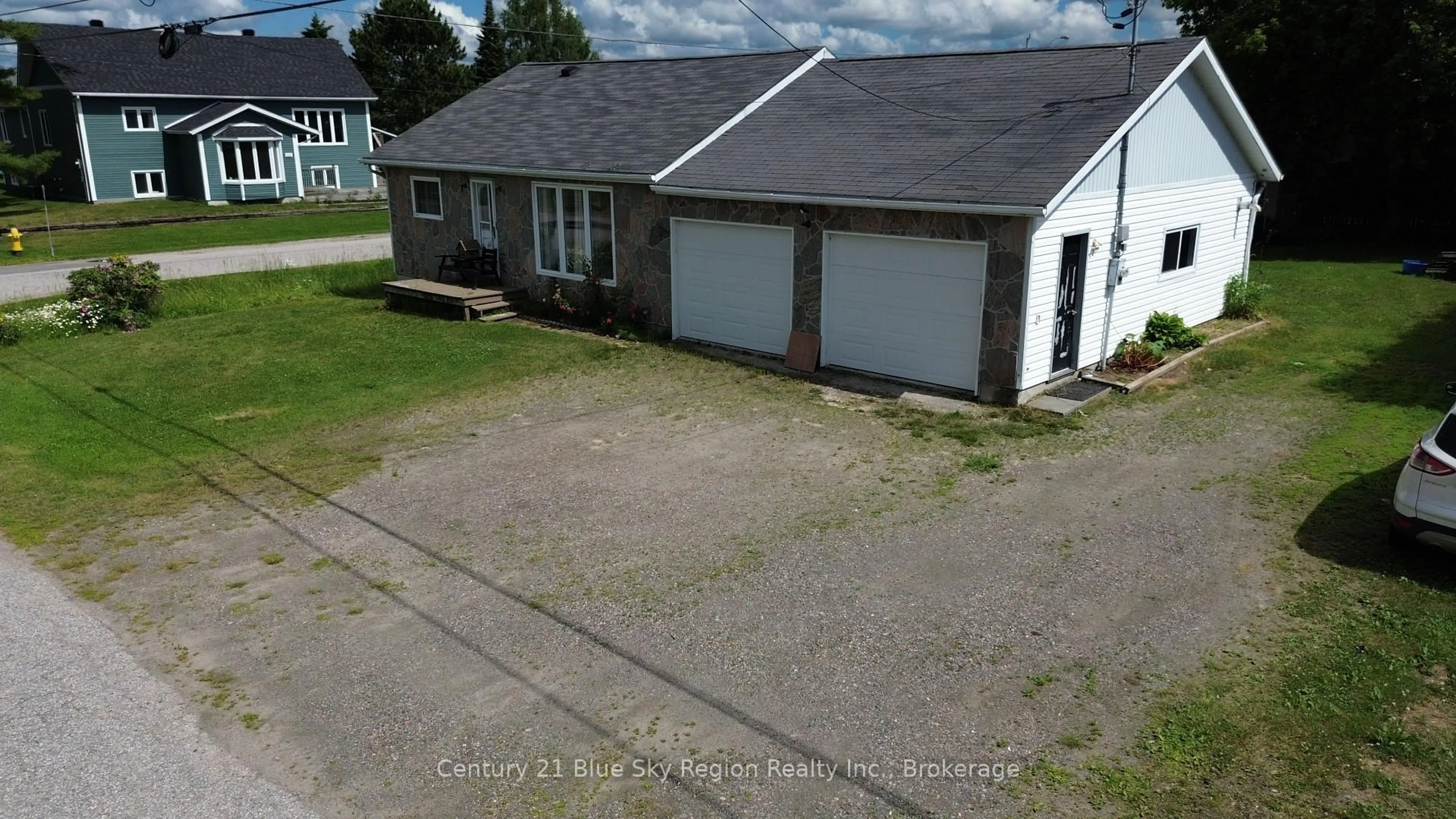 A pic from outside/outdoor area/front of a property/back of a property/a pic from drone, street for 9 Mary St, West Nipissing Ontario P0H 1G0