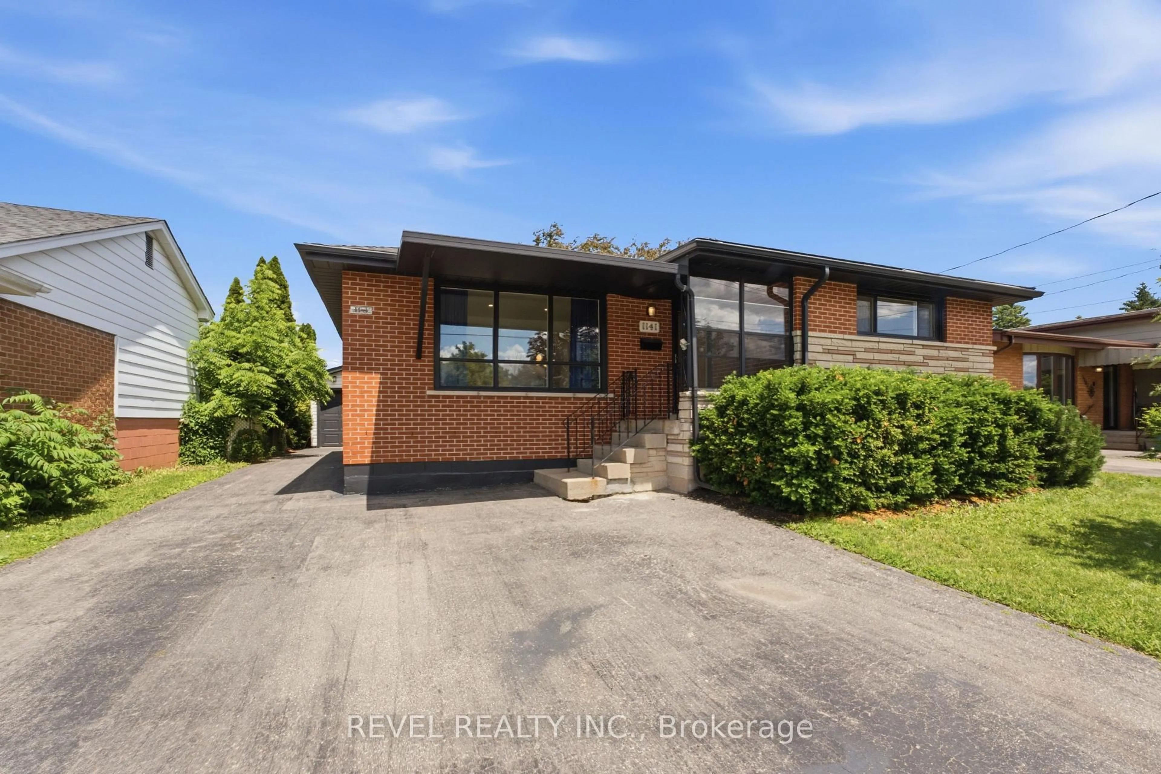 Home with brick exterior material, street for 1141 Mohawk Rd, Hamilton Ontario L8T 2S4