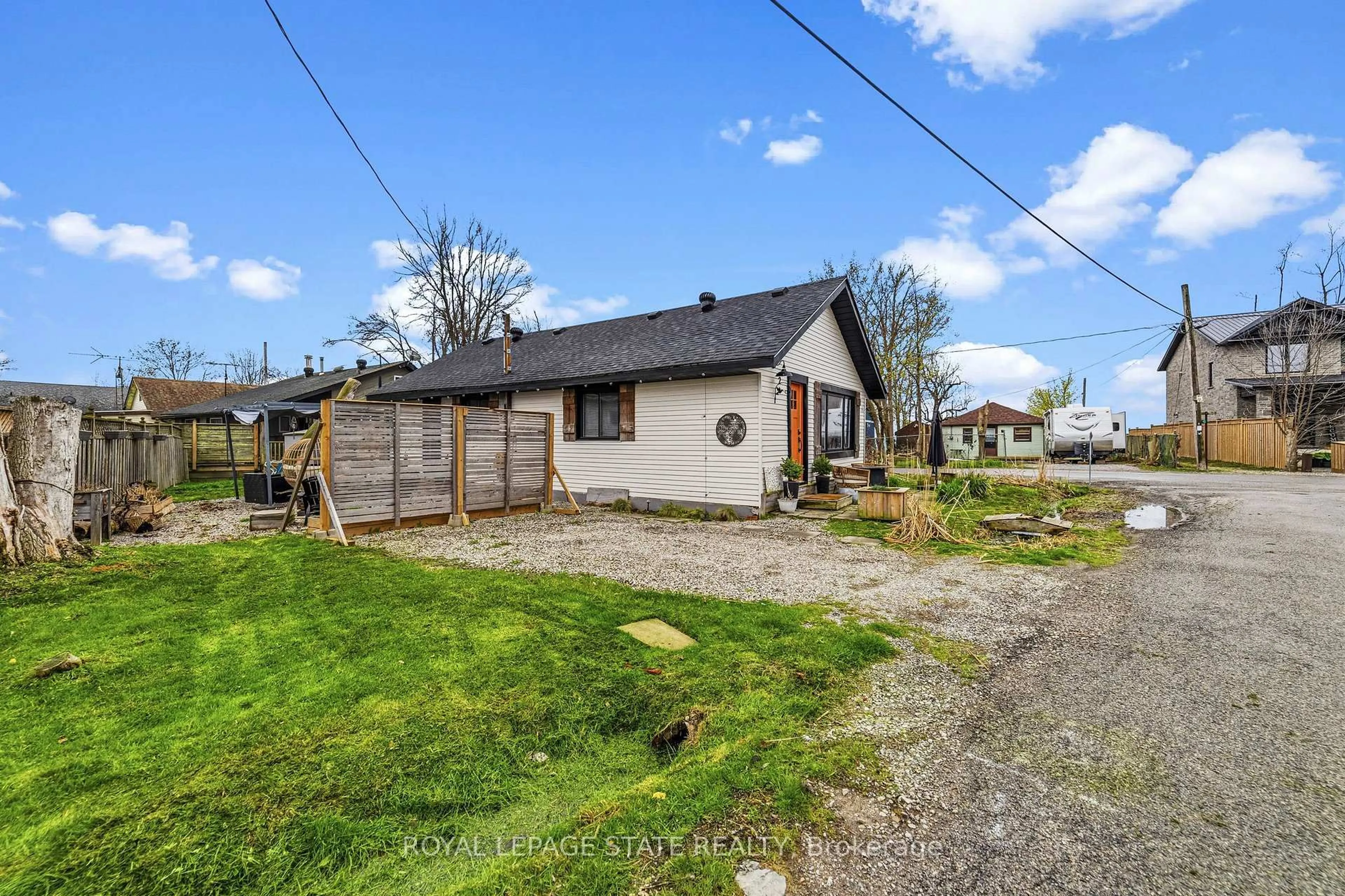 A pic from outside/outdoor area/front of a property/back of a property/a pic from drone, street for 2 Fagan St, Haldimand Ontario N0A 1L0