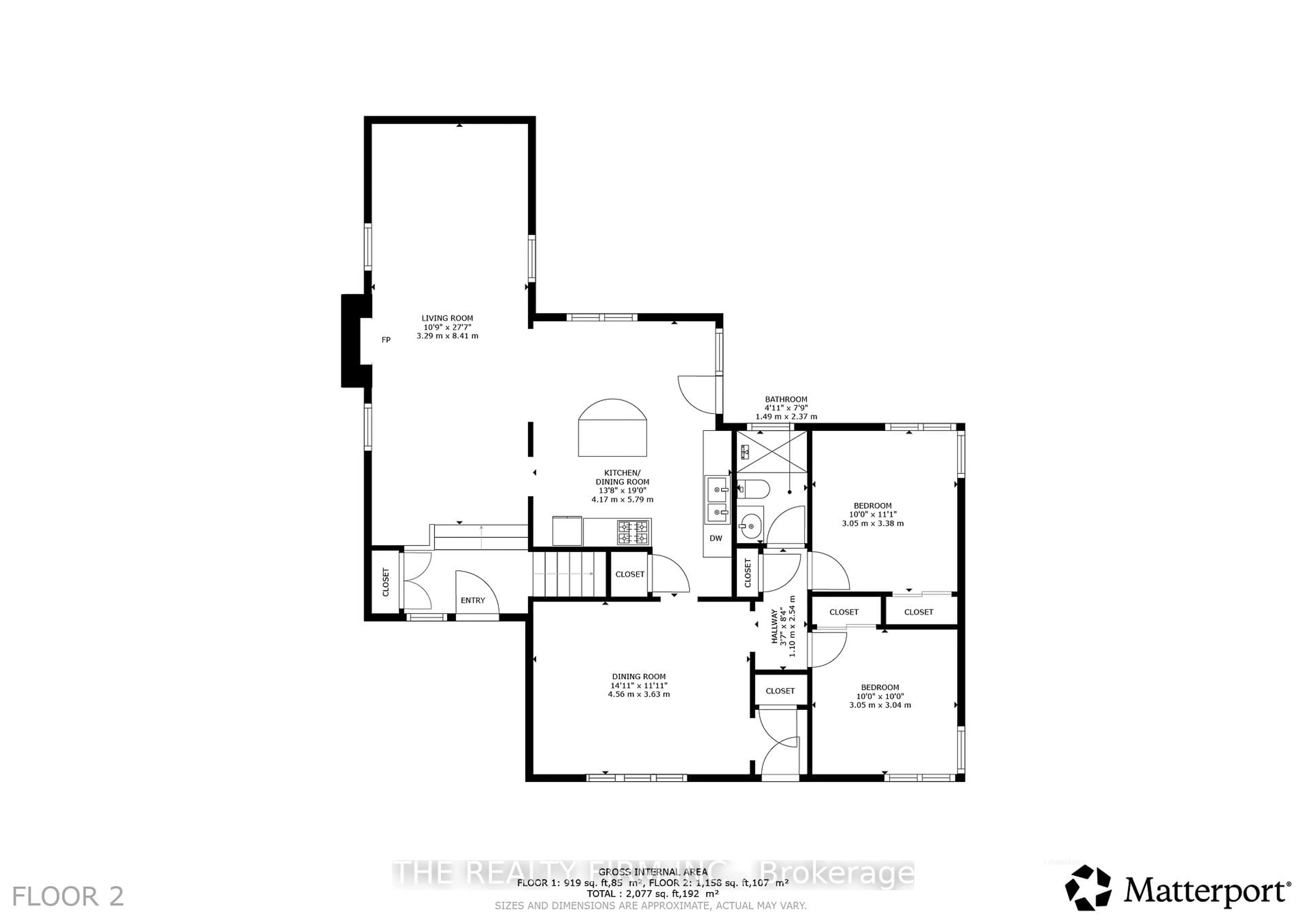 Floor plan for 226 Rainbow Ave, London East Ontario N5W 4W1