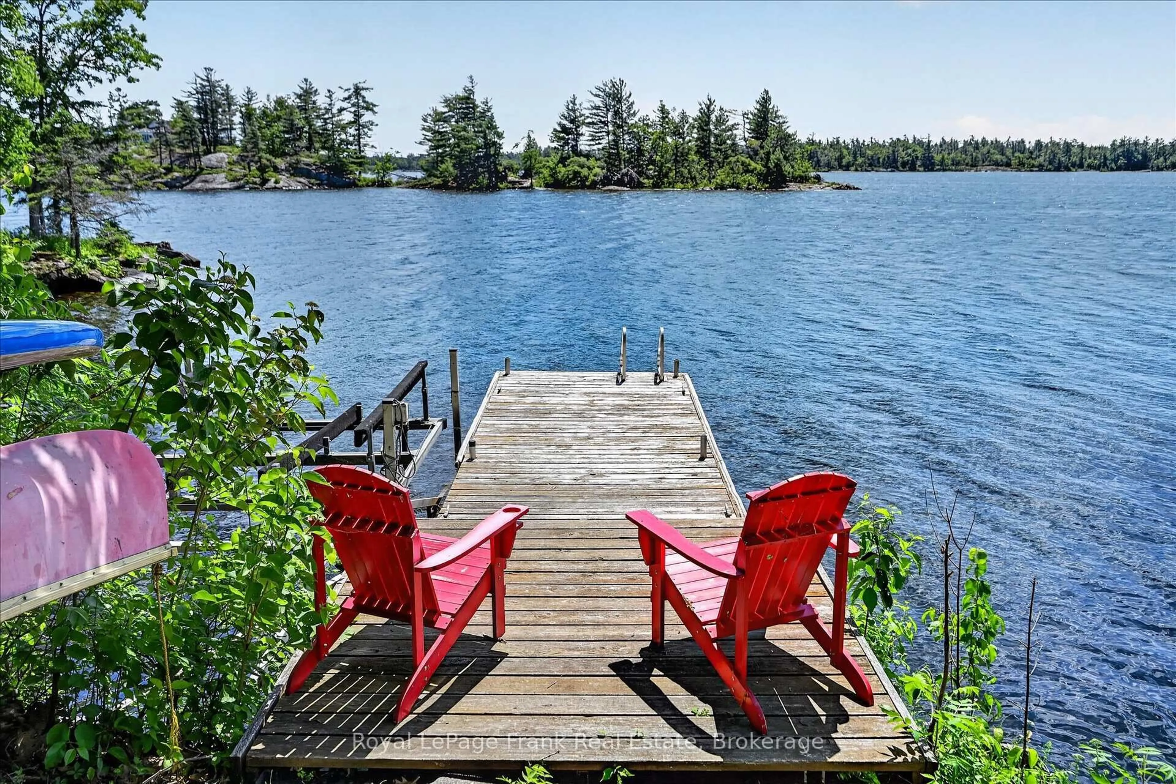 Patio, water/lake/river/ocean view for 61 Napier Cres, North Kawartha Ontario K0L 2H0