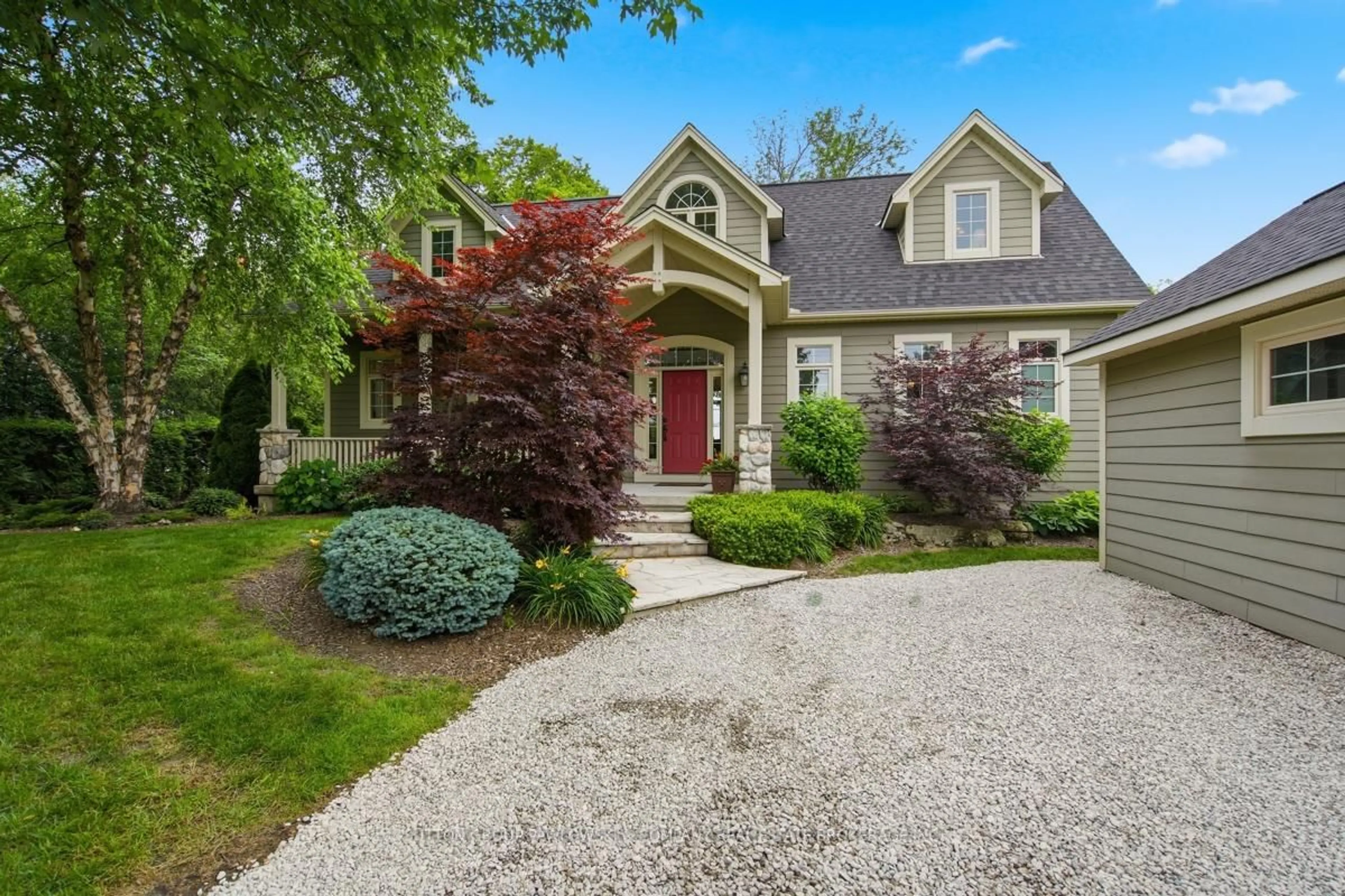 Home with brick exterior material, street for 71649 OLD CEDAR BANK Lane, Bluewater Ontario N0M 1N0