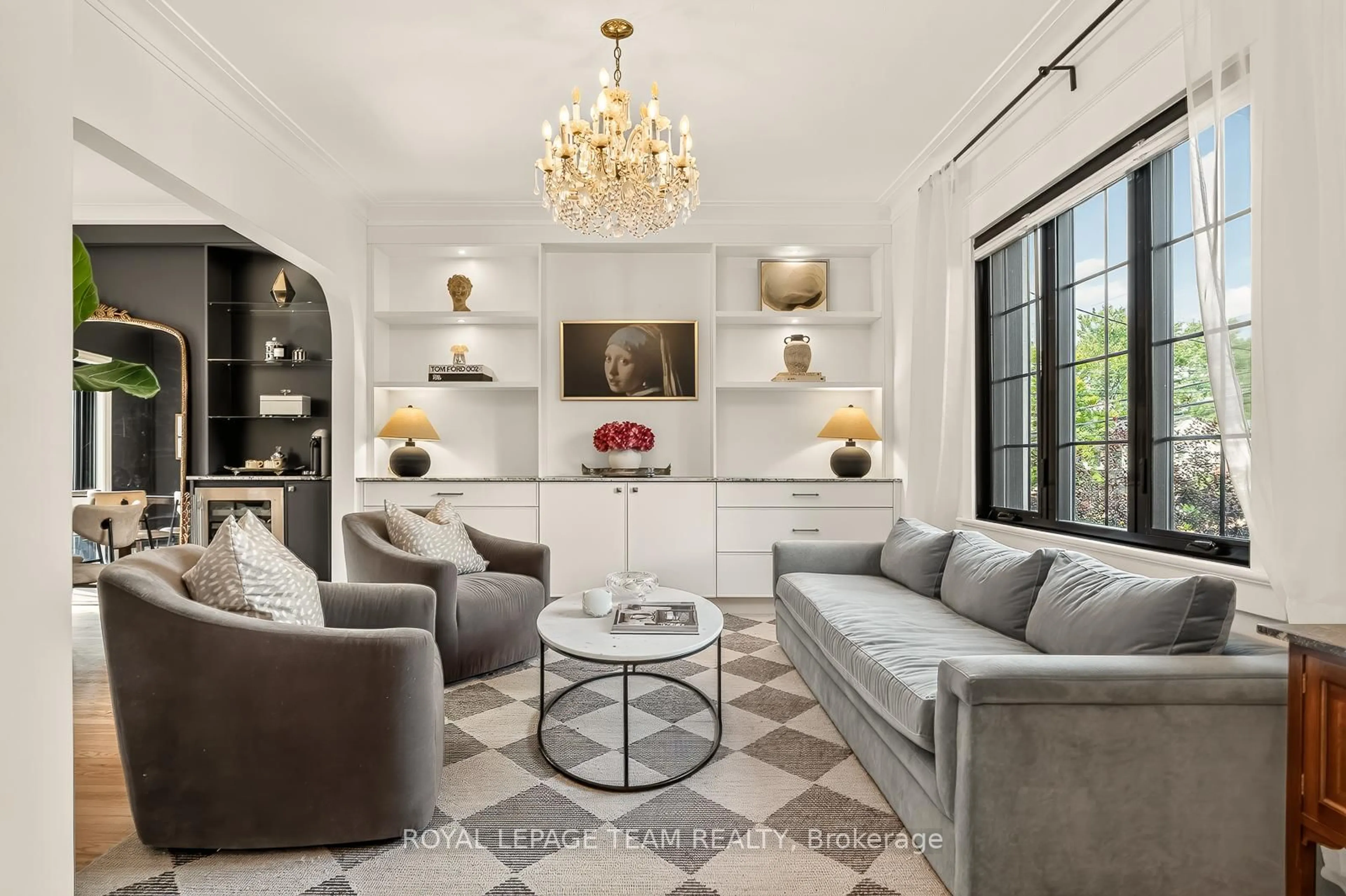 Living room with furniture, ceramic/tile floor for 120 RIVERDALE Ave, Ottawa Ontario K1S 1R2