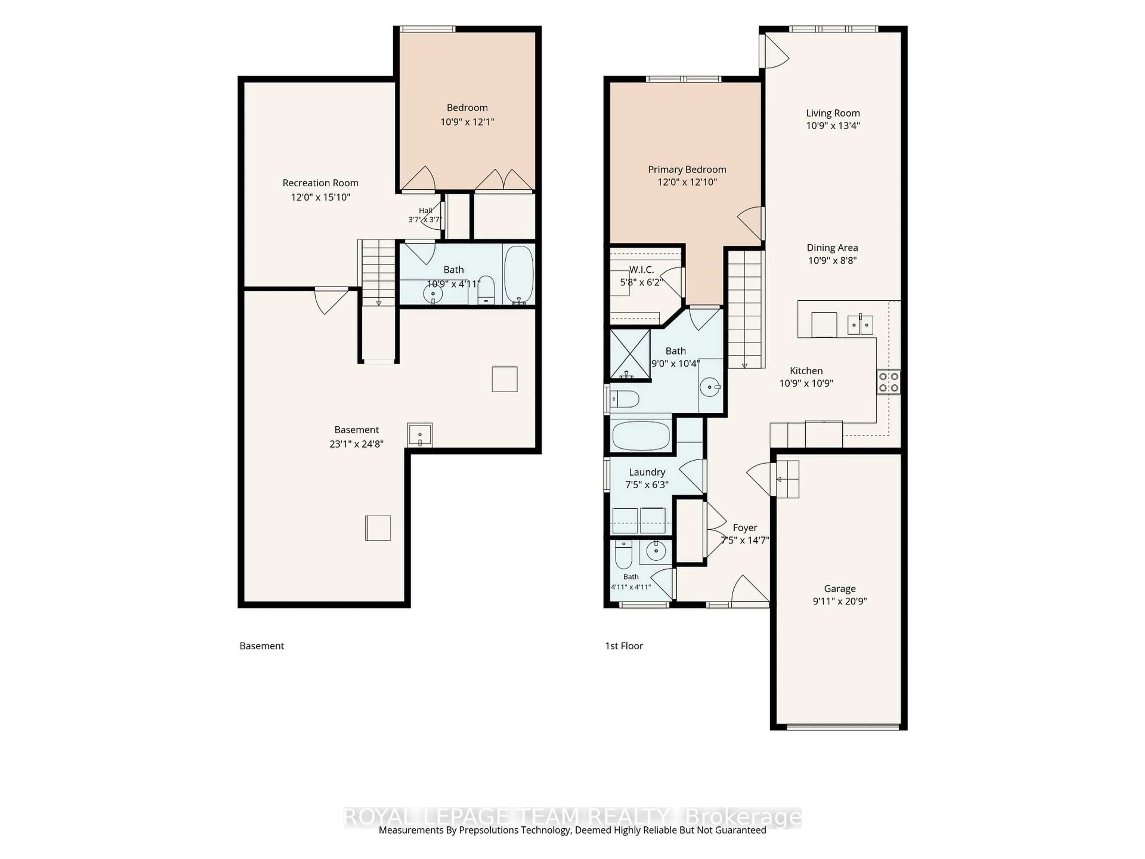 Floor plan for 135 Tradewinds Cres, North Grenville Ontario K0G 1J0