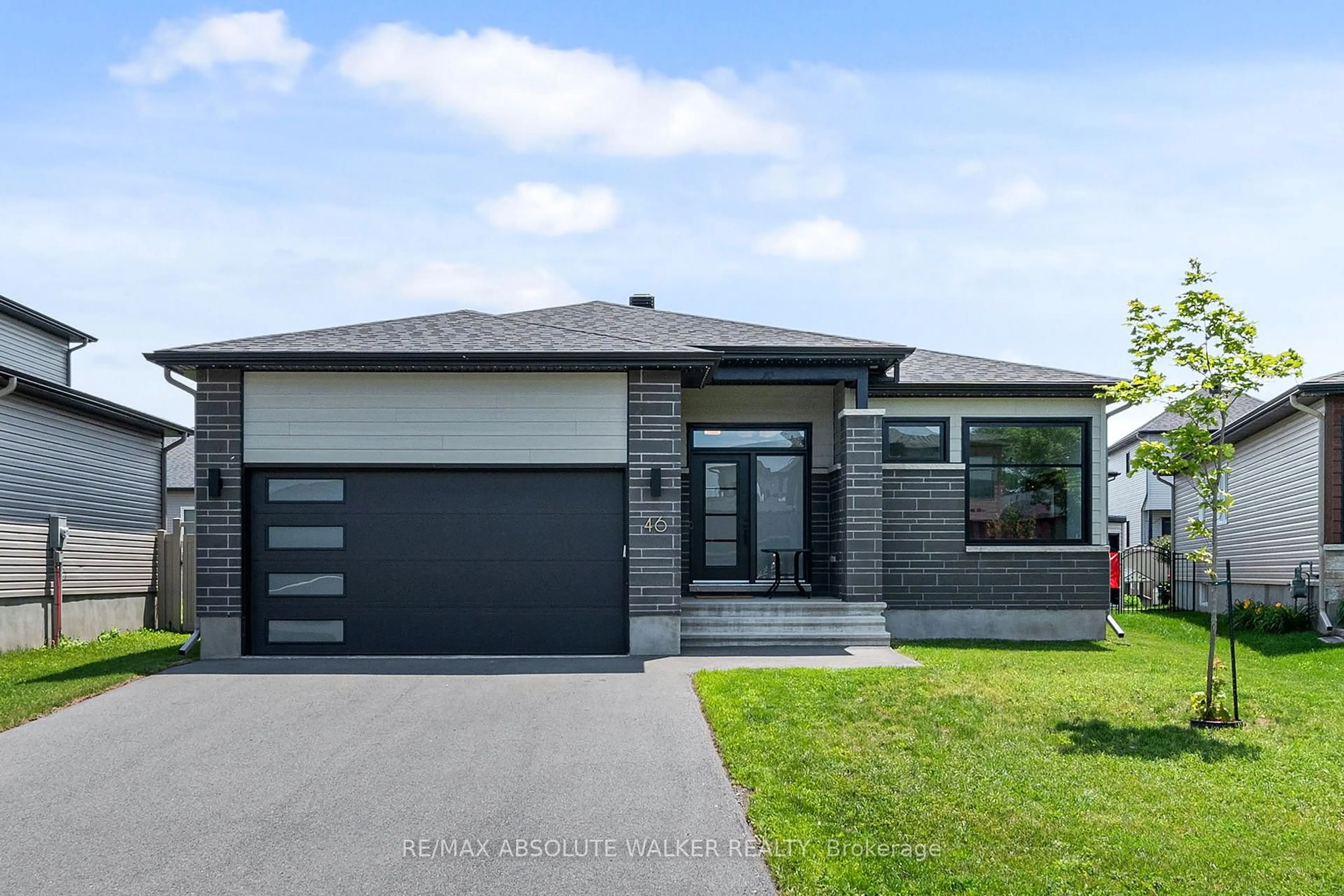 Home with brick exterior material, street for 46 Richer St, North Stormont Ontario K0A 1R0