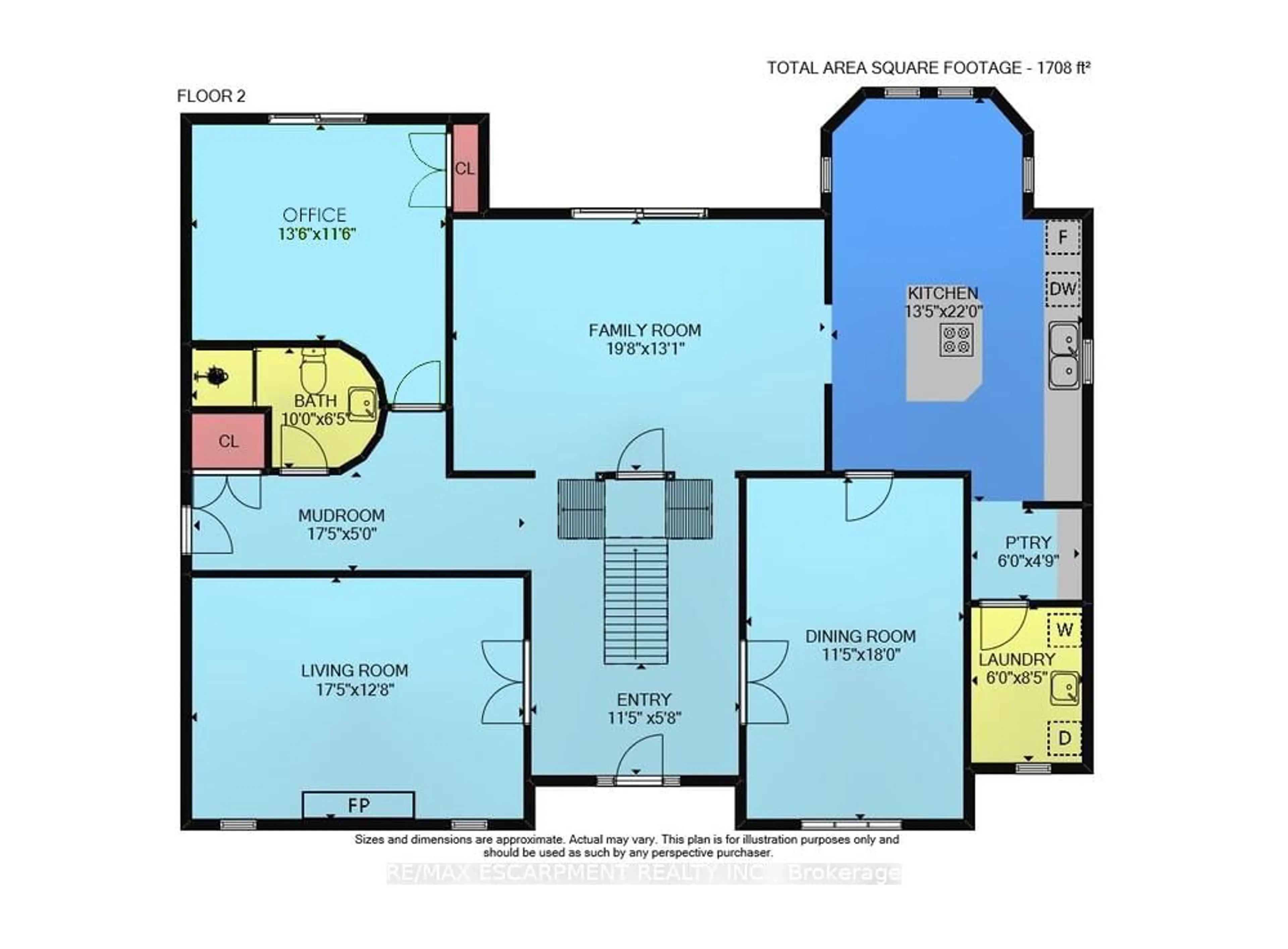 Floor plan for 4956 Sann Rd, Lincoln Ontario L3J 1J9