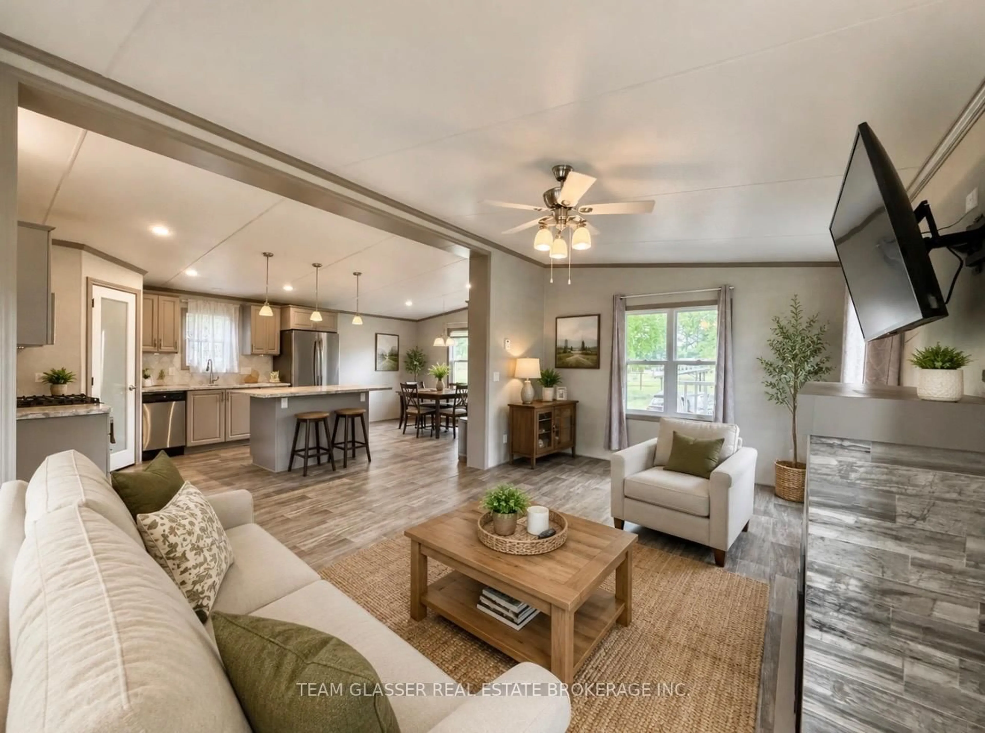 Living room with furniture, unknown for 24749 Park St #2, Strathroy-Caradoc Ontario N7G 3H5