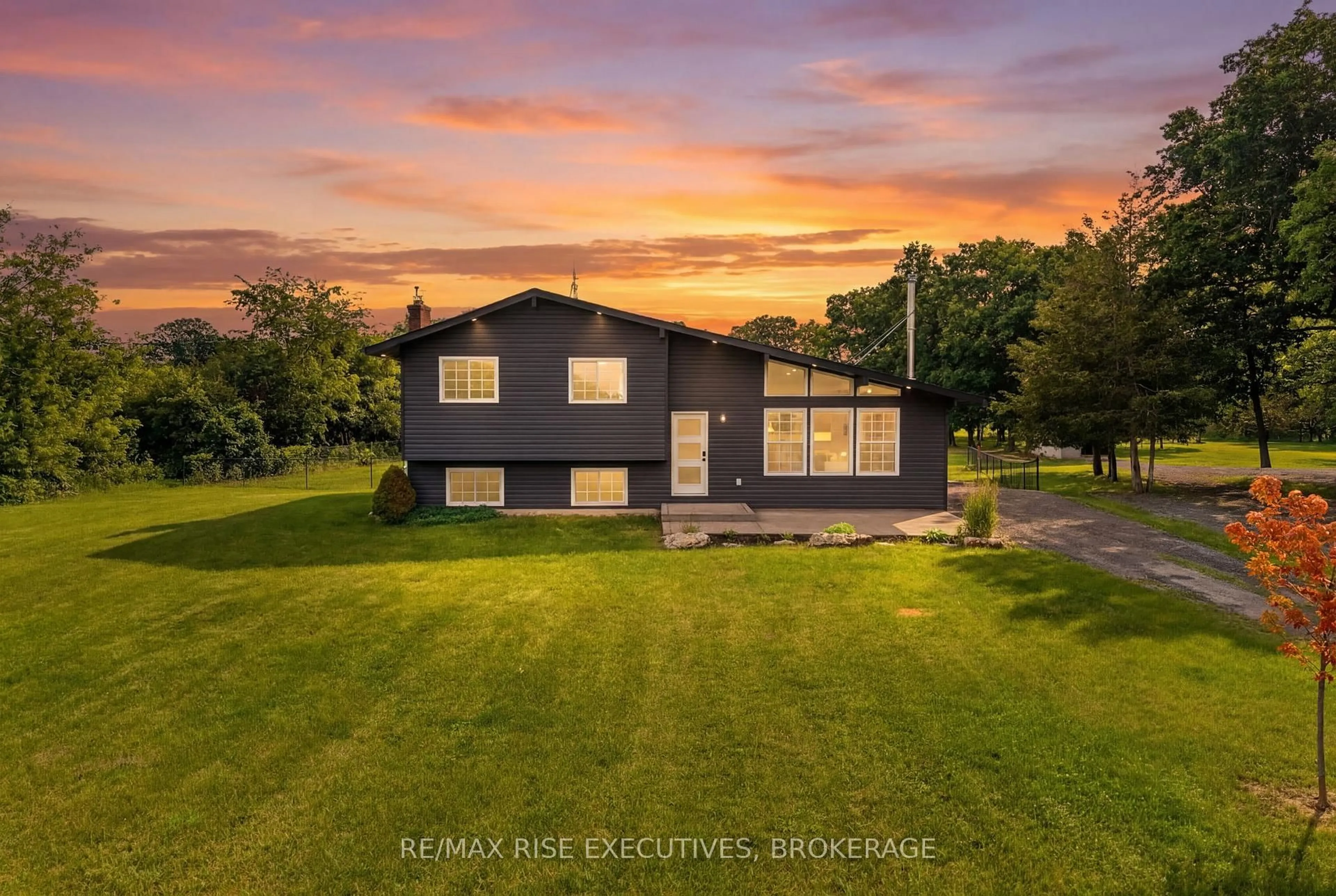 A pic from outside/outdoor area/front of a property/back of a property/a pic from drone, water/lake/river/ocean view for 252 Hambly Rd, Napanee Ontario K7R 3K8