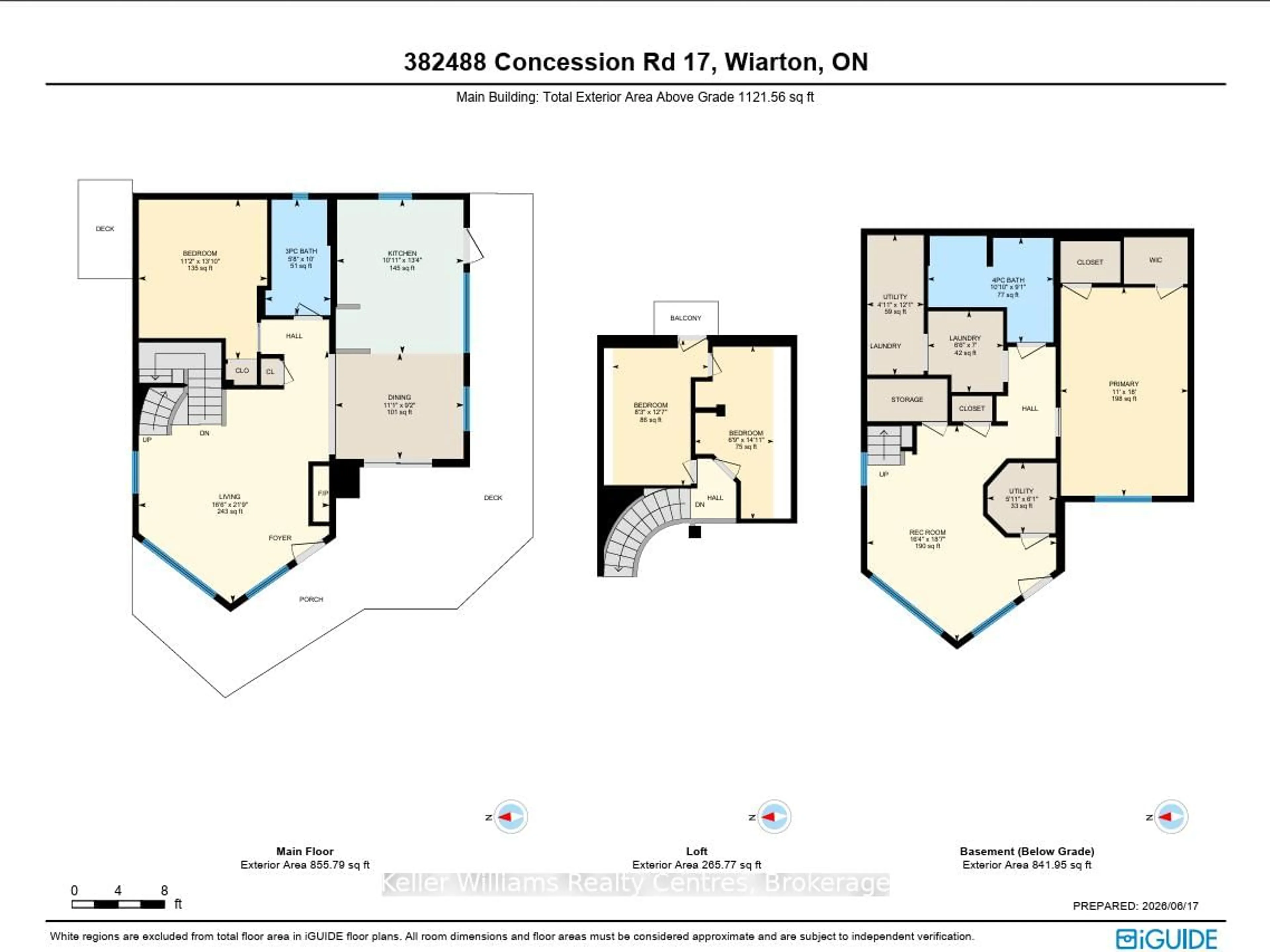 Floor plan for 382488 17 CONCESSION Rd, Georgian Bluffs Ontario N0H 2T0