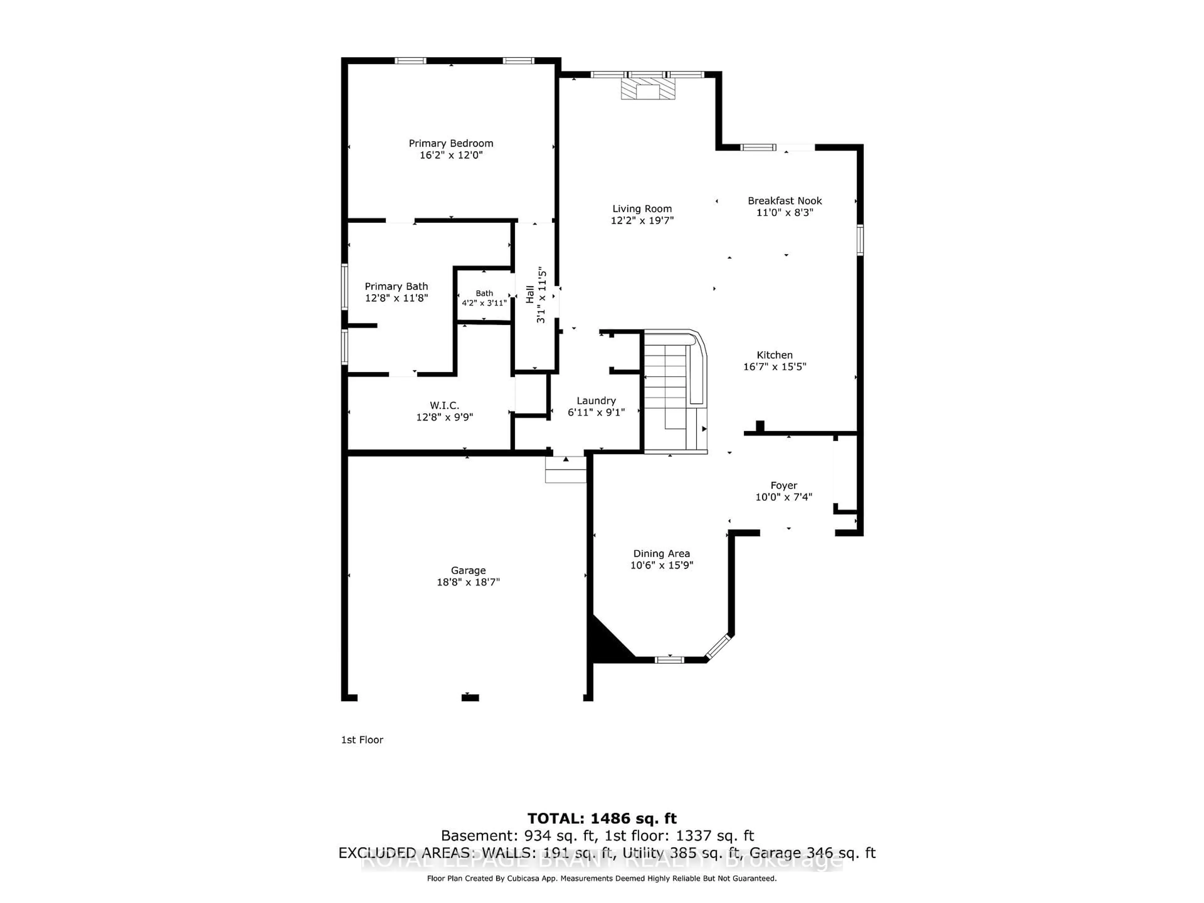 Floor plan for 57 Carmichael Cres, Brantford Ontario N3R 8A8