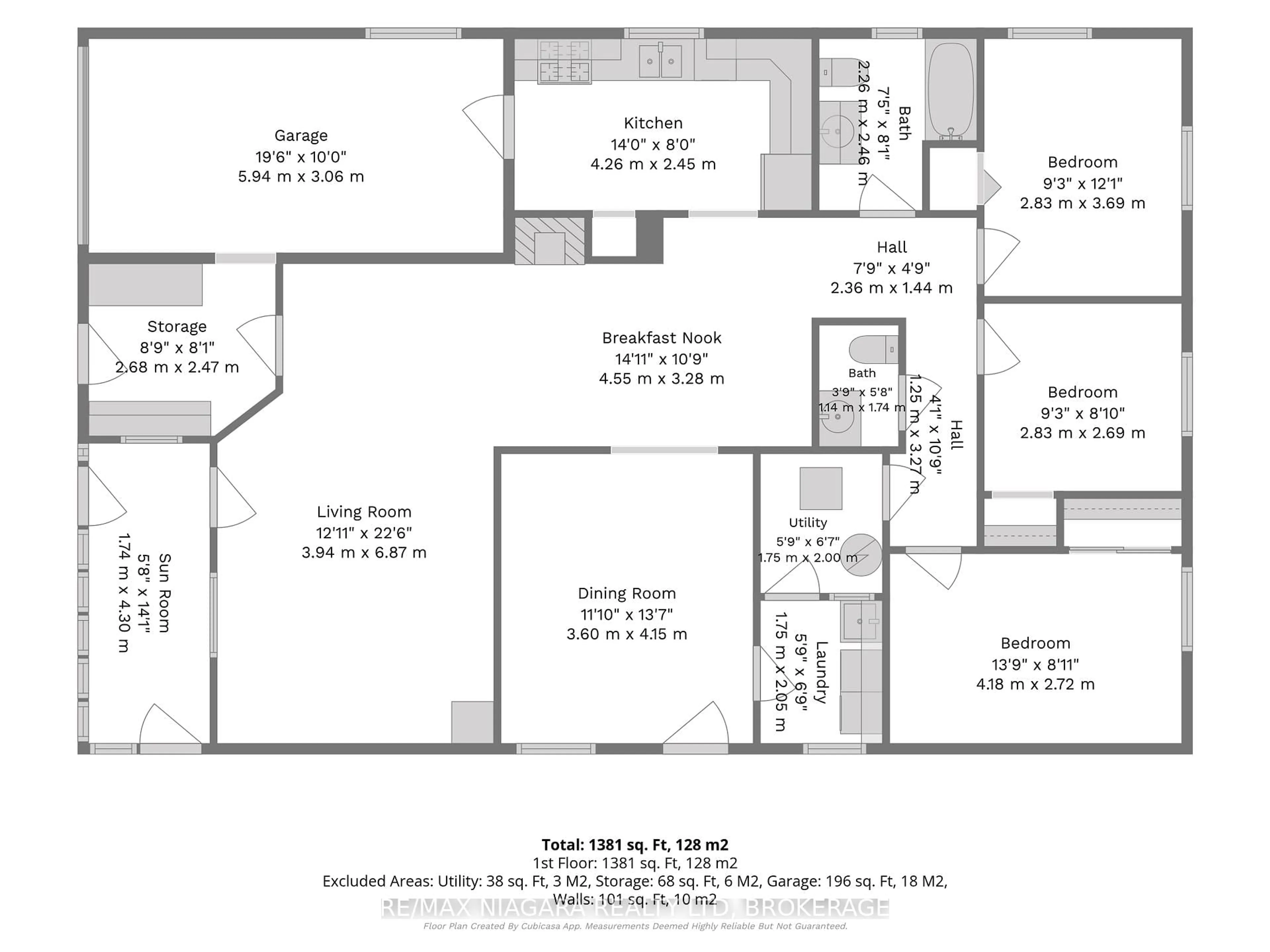 Floor plan for 584 Lakeview Rd, Fort Erie Ontario L2A 4W7