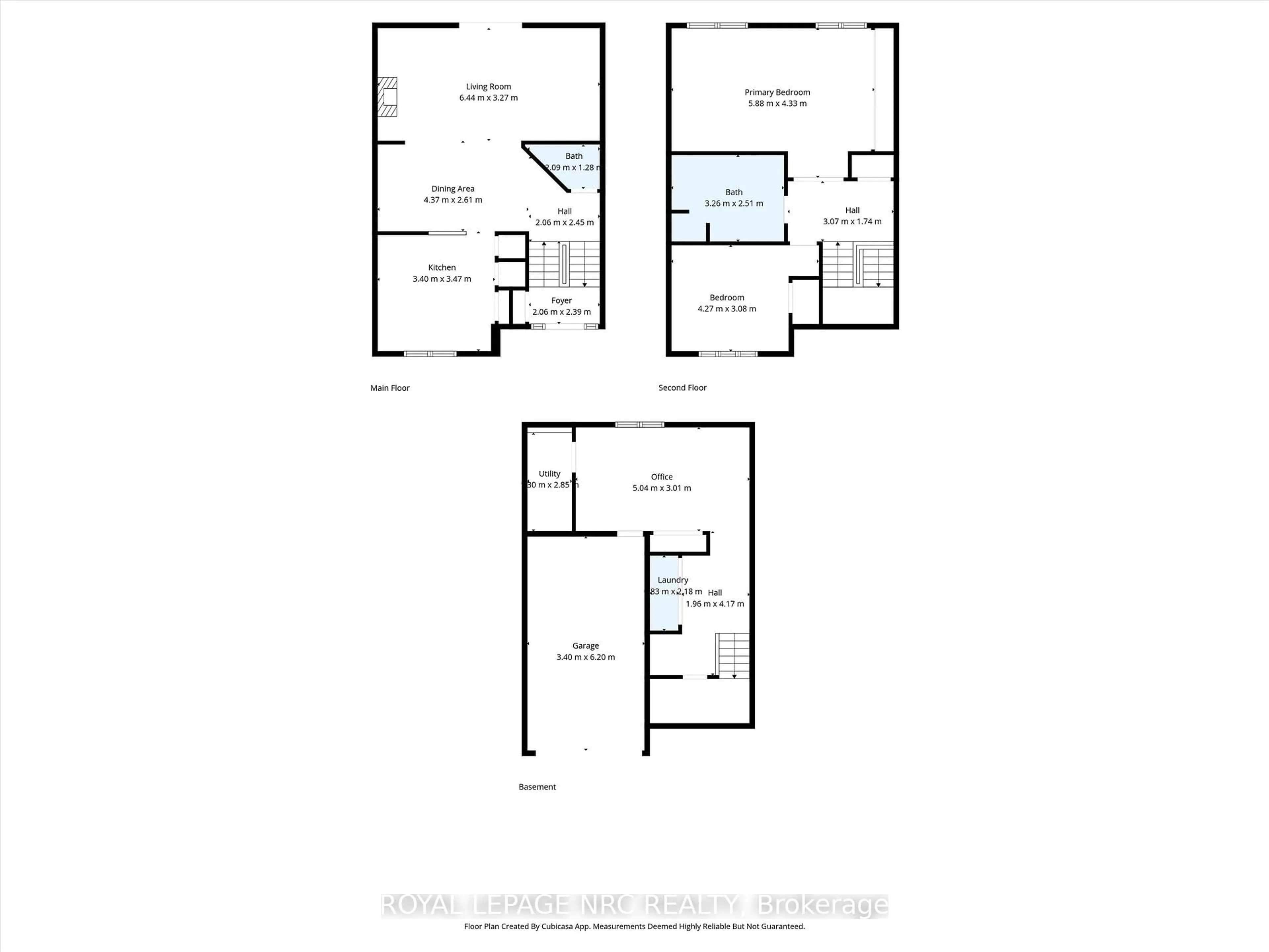 Floor plan for 178 SCOTT St #23, St. Catharines Ontario L2N 6Y5