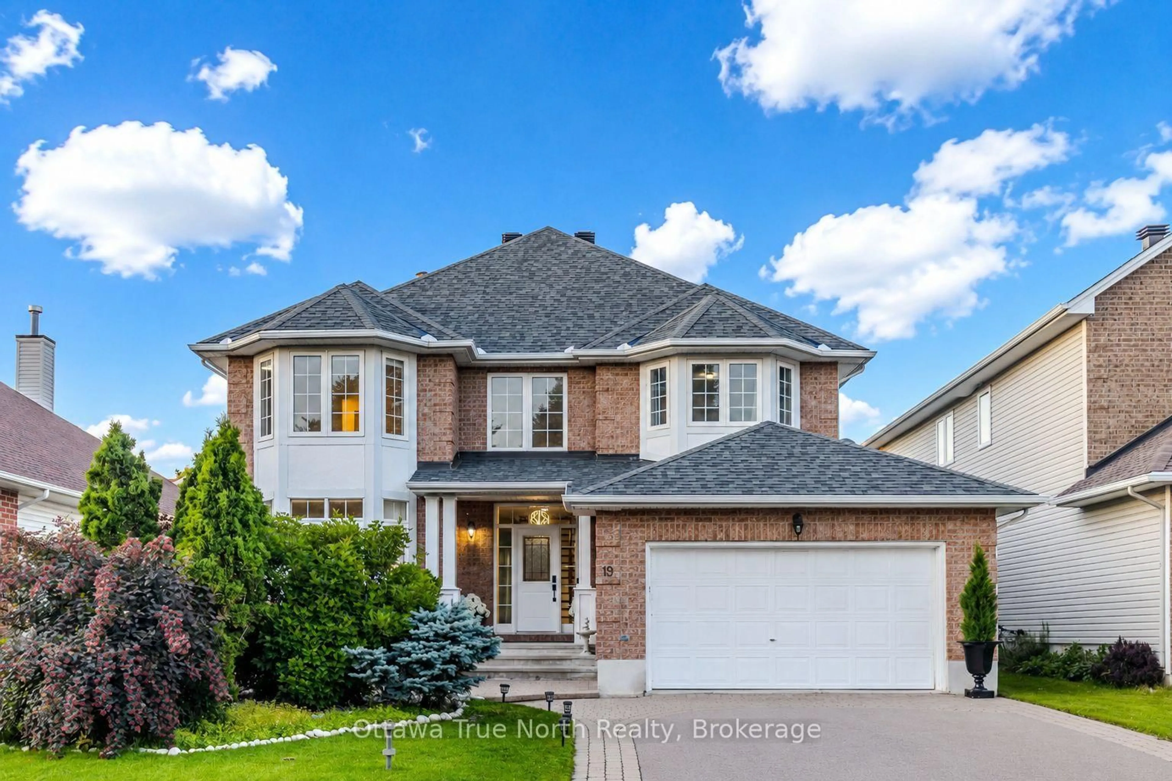 Home with brick exterior material, street for 19 Black Tern Cres, Ottawa Ontario K2M 2Z4