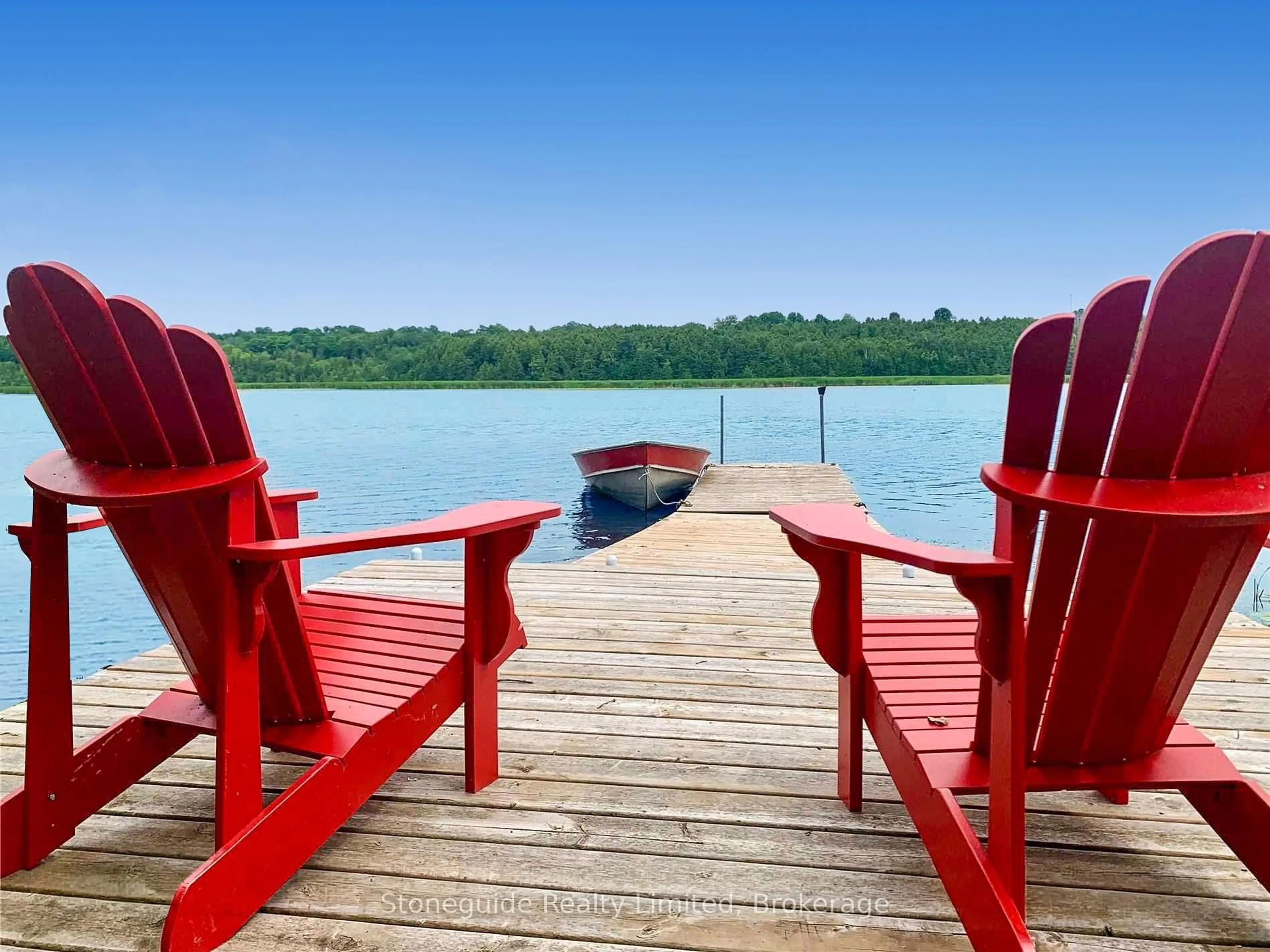 Patio, water/lake/river/ocean view for 154 Maryland Dr, Selwyn Ontario K9J 6X3
