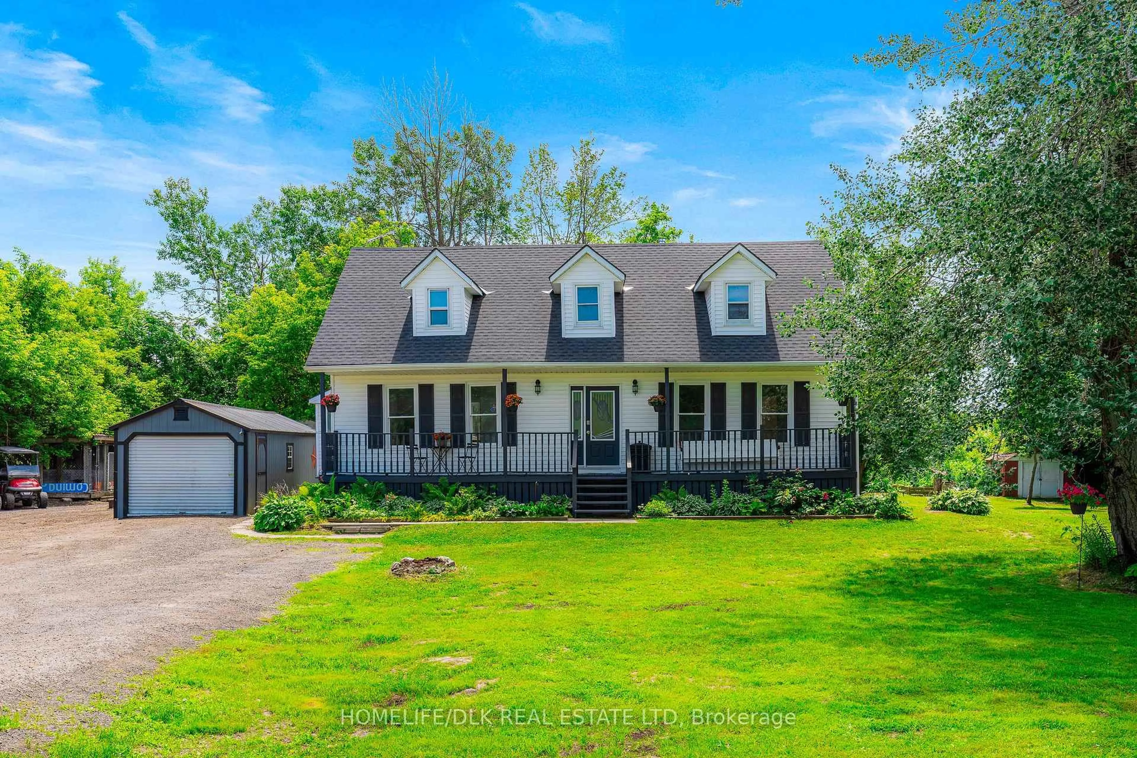 Home with vinyl exterior material, street for 94 Quabbin Rd, Front of Yonge Ontario K0E 1R0