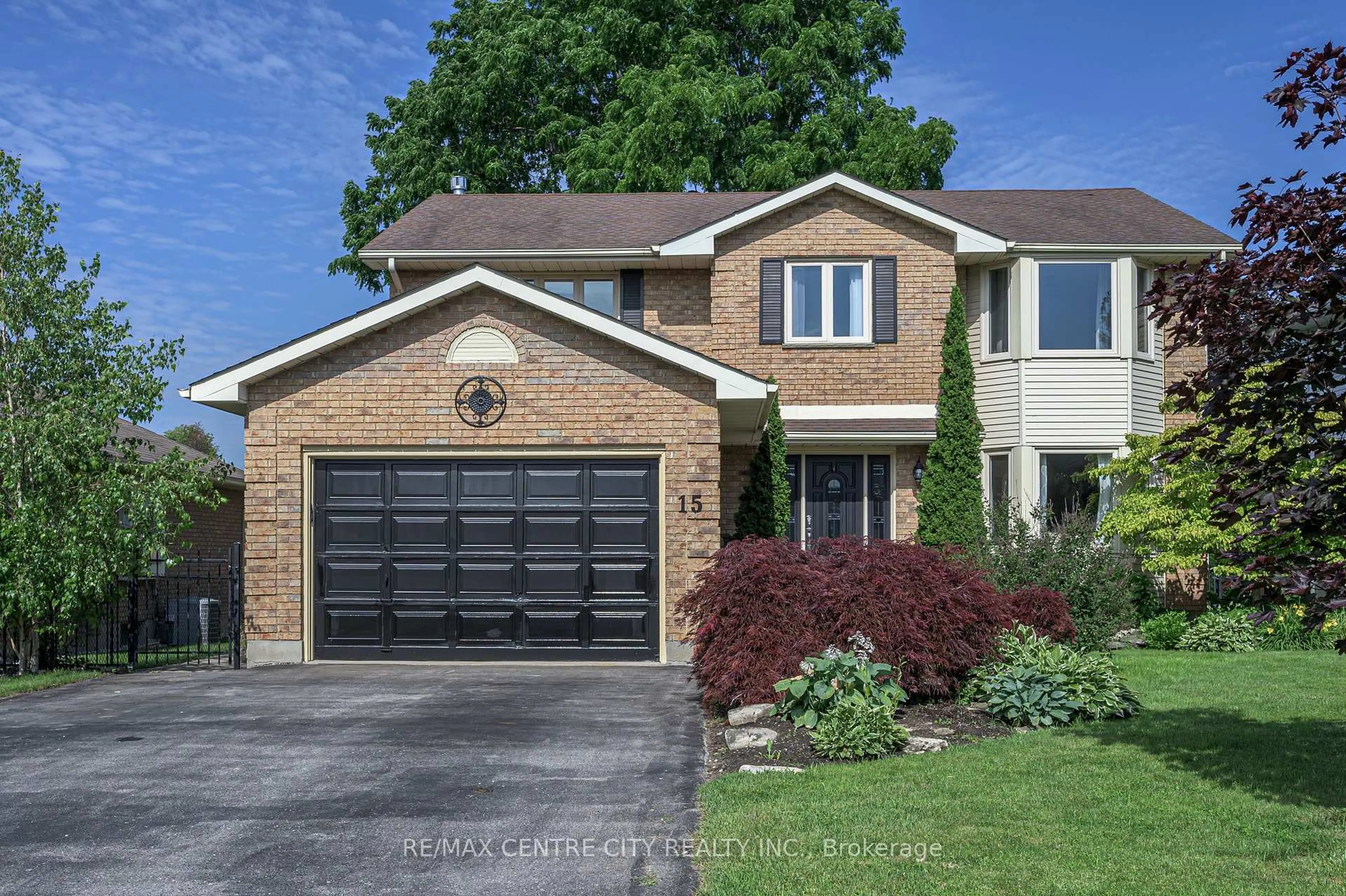 Home with brick exterior material, street for 15 Cavanaugh Cres, St. Thomas Ontario N5R 5Y3