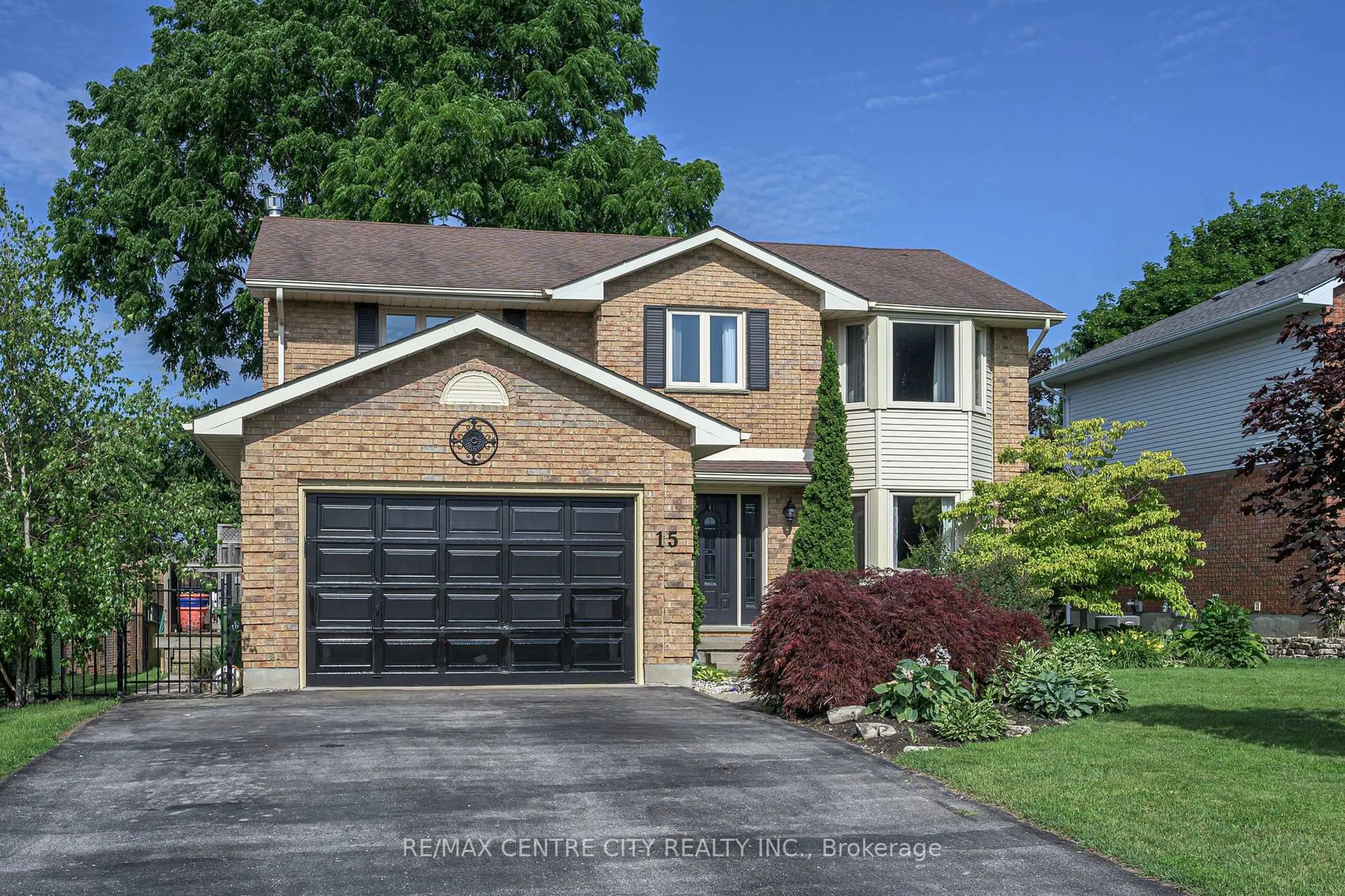 Home with brick exterior material, street for 15 Cavanaugh Cres, St. Thomas Ontario N5R 5Y3