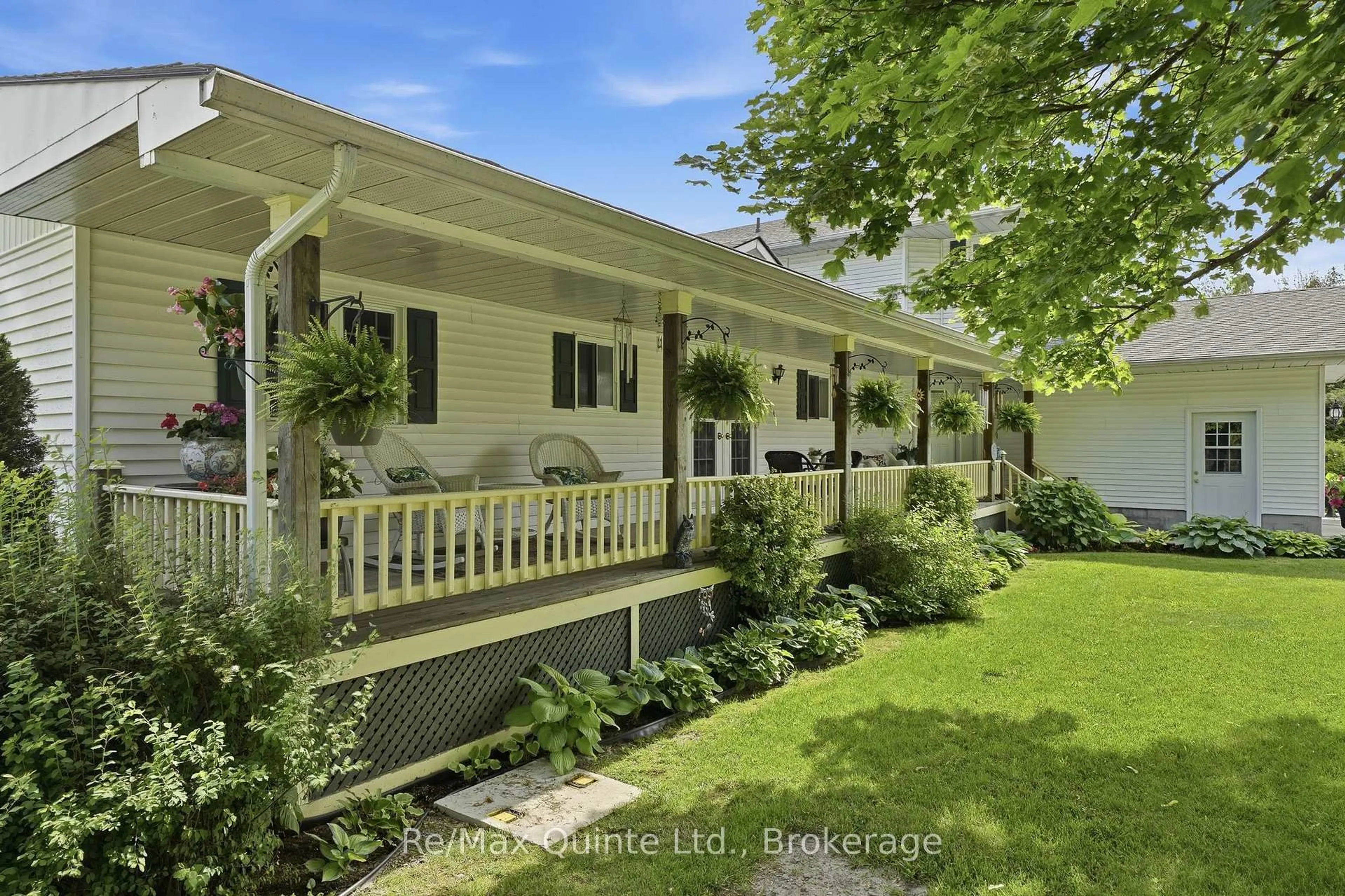 A pic from outside/outdoor area/front of a property/back of a property/a pic from drone, street for 29 Hyatt Lane, Prince Edward County Ontario K0K 2T0
