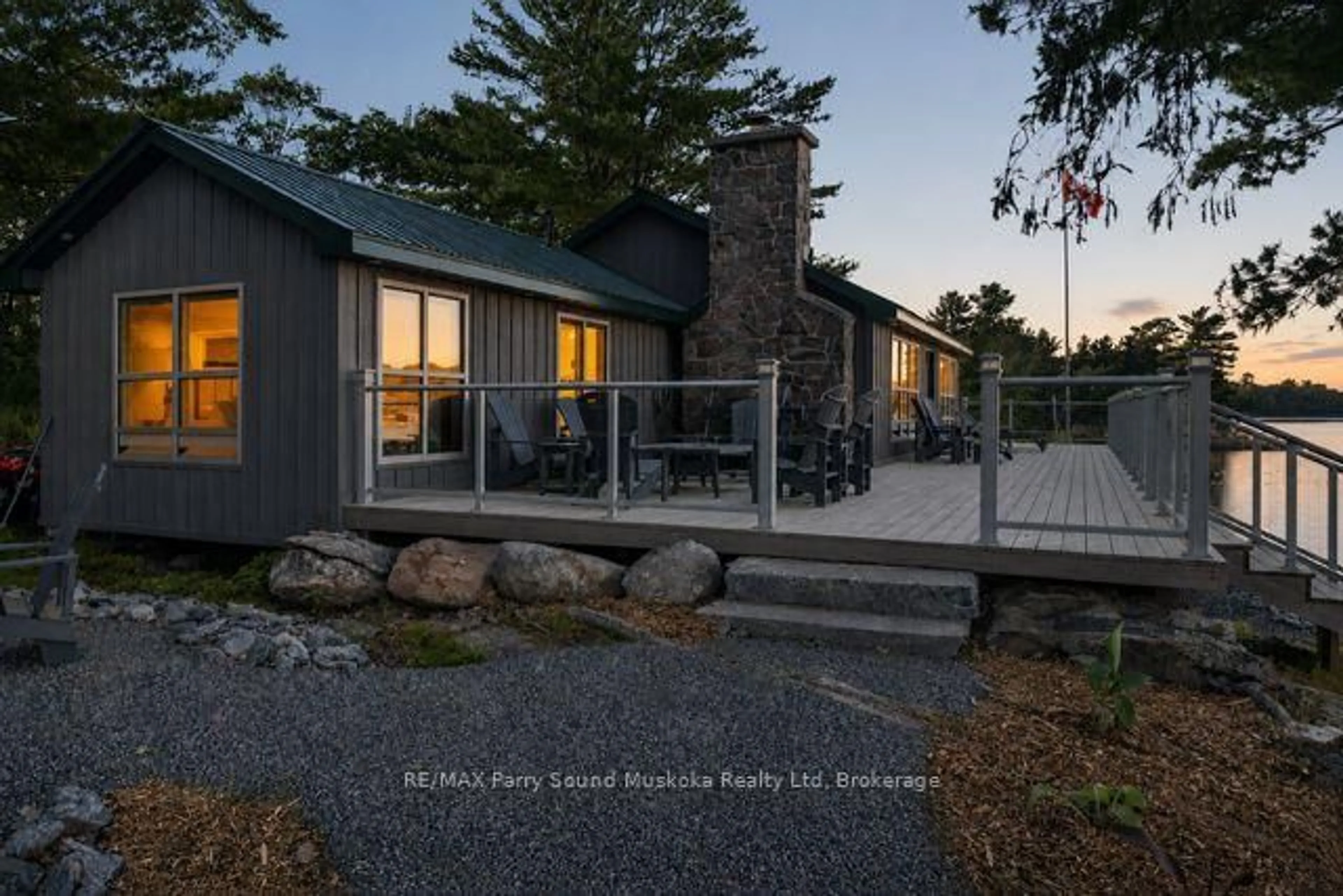 Patio, mountain view for 1 A15 Island, The Archipelago Ontario P0G 1K0