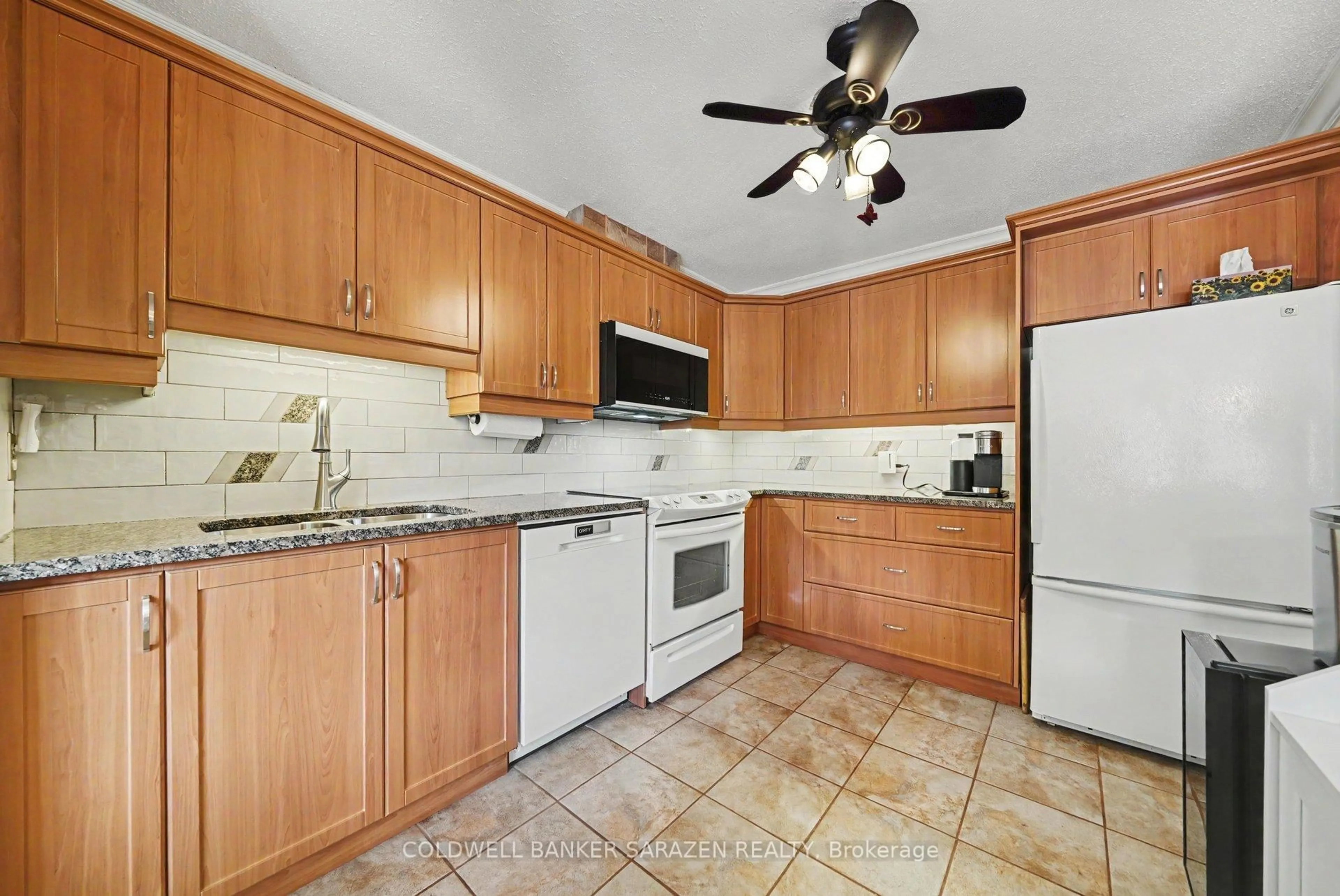 Standard kitchen, ceramic/tile floor for 1485 Baseline Rd #910, Ottawa Ontario K2C 3L8