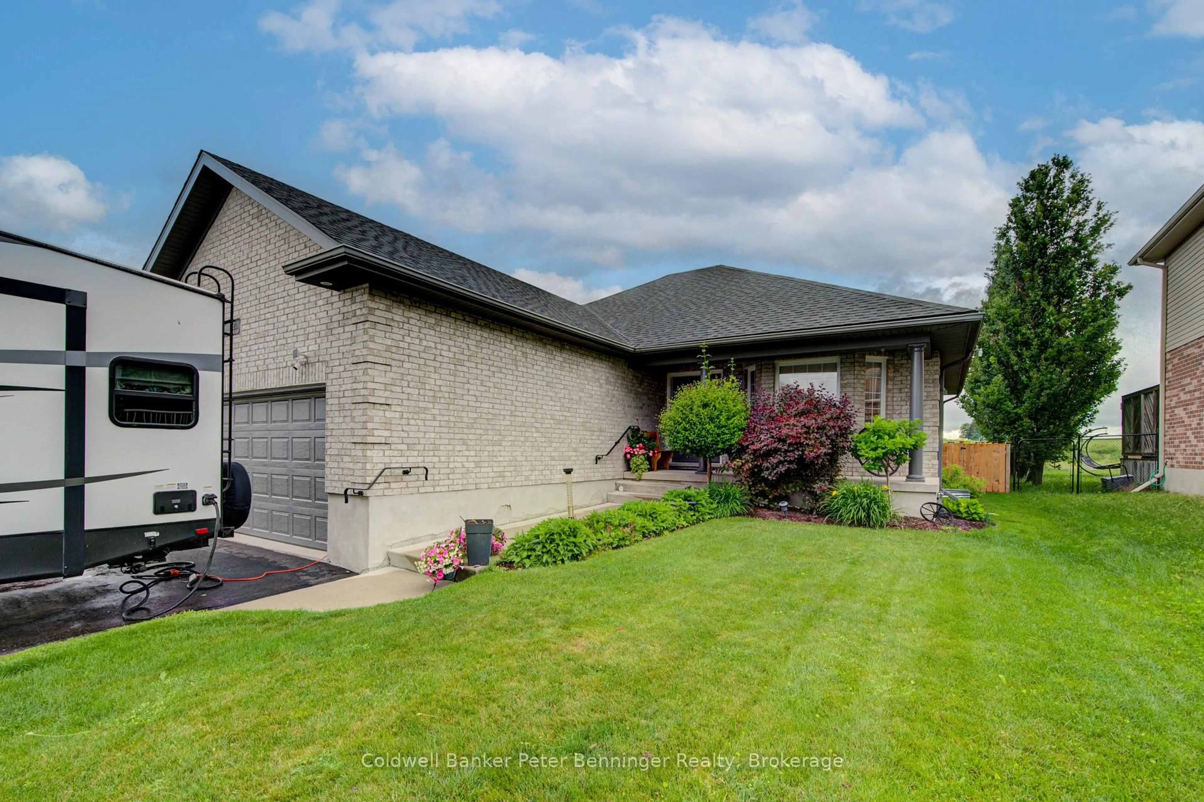 Home with brick exterior material, street for 32 Applewood St, Blandford-Blenheim Ontario N0J 1S0