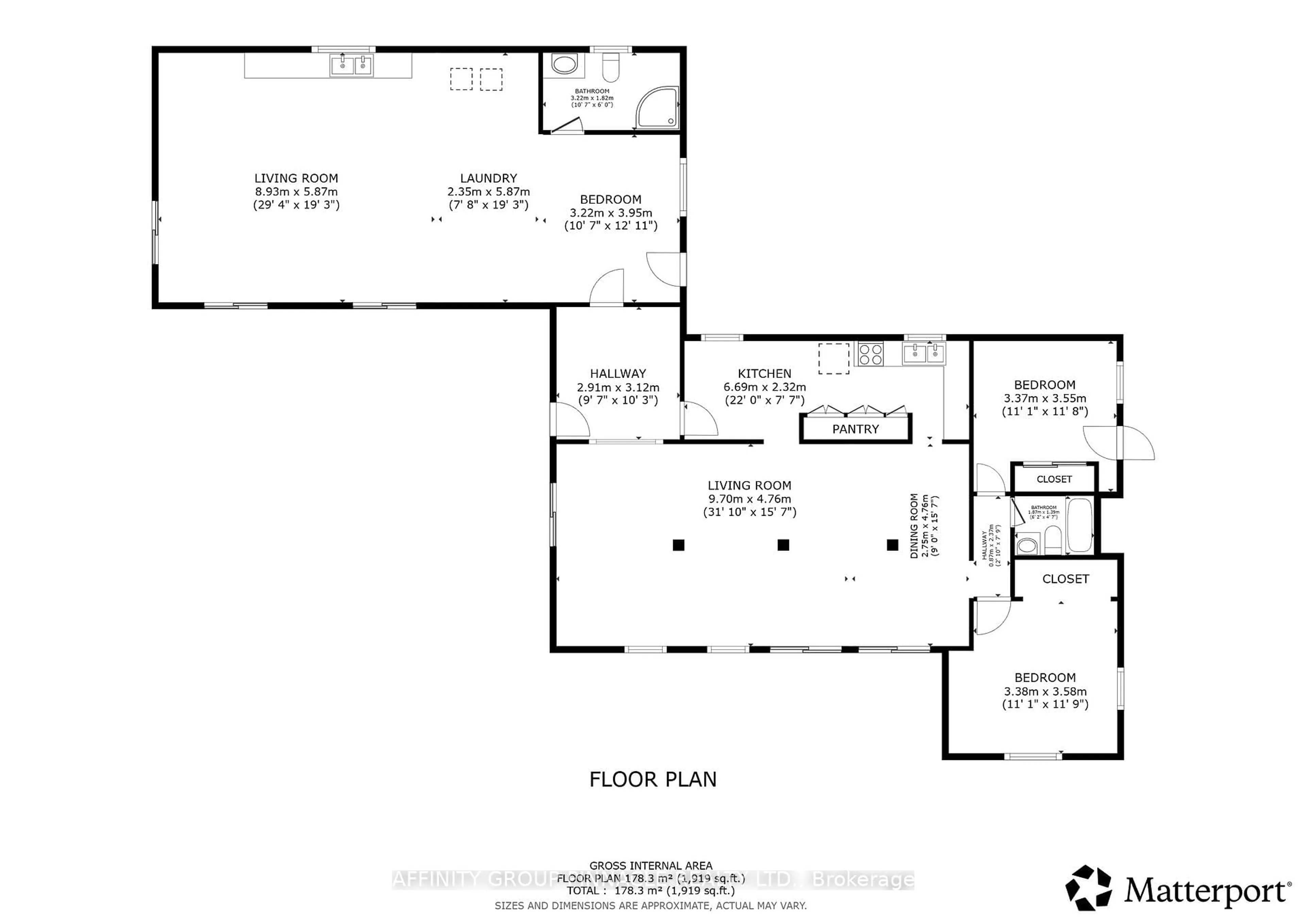 Floor plan for 396 North Shore Rd, Kawartha Lakes Ontario K0M 2B0