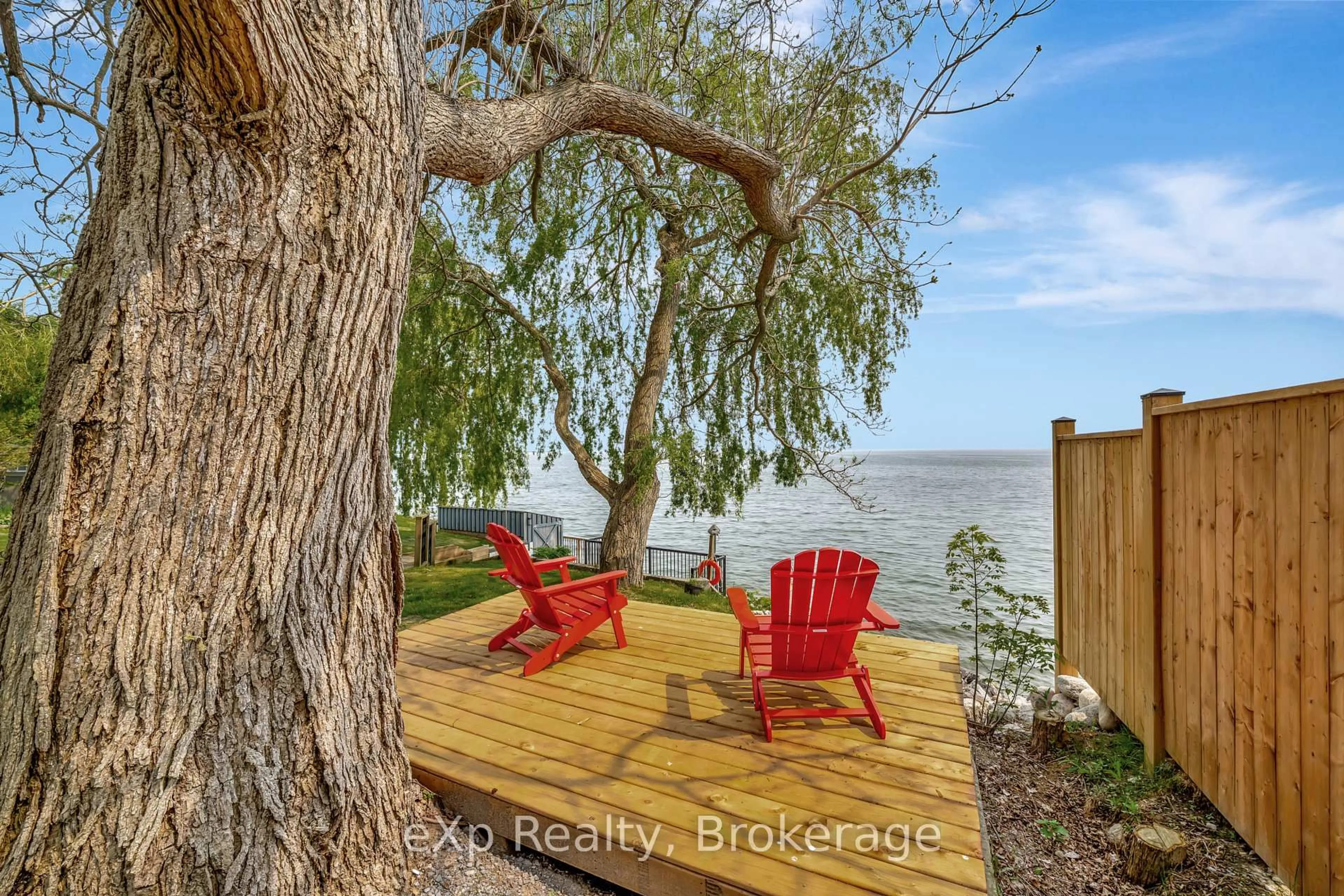 Patio, water/lake/river/ocean view for 43 & 45 Clifford St, Quinte West Ontario K0K 1L0