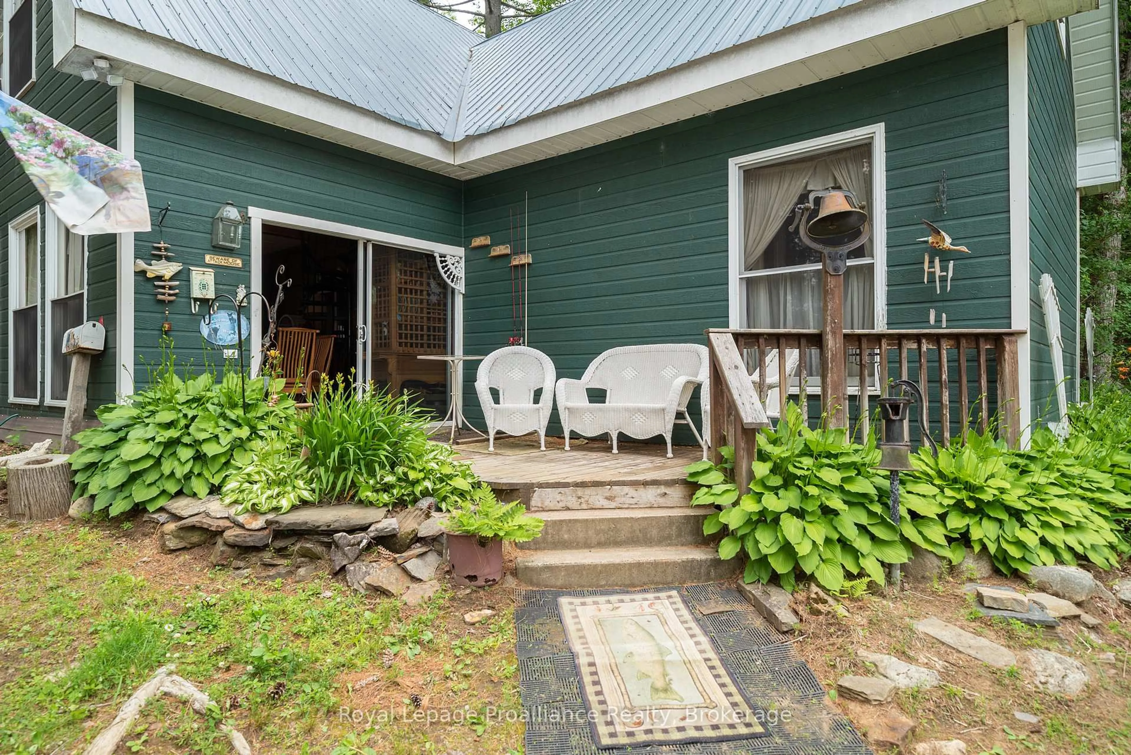 Patio, street for 1117A Twin Pine Lane, Cloyne Ontario K0H 1K0