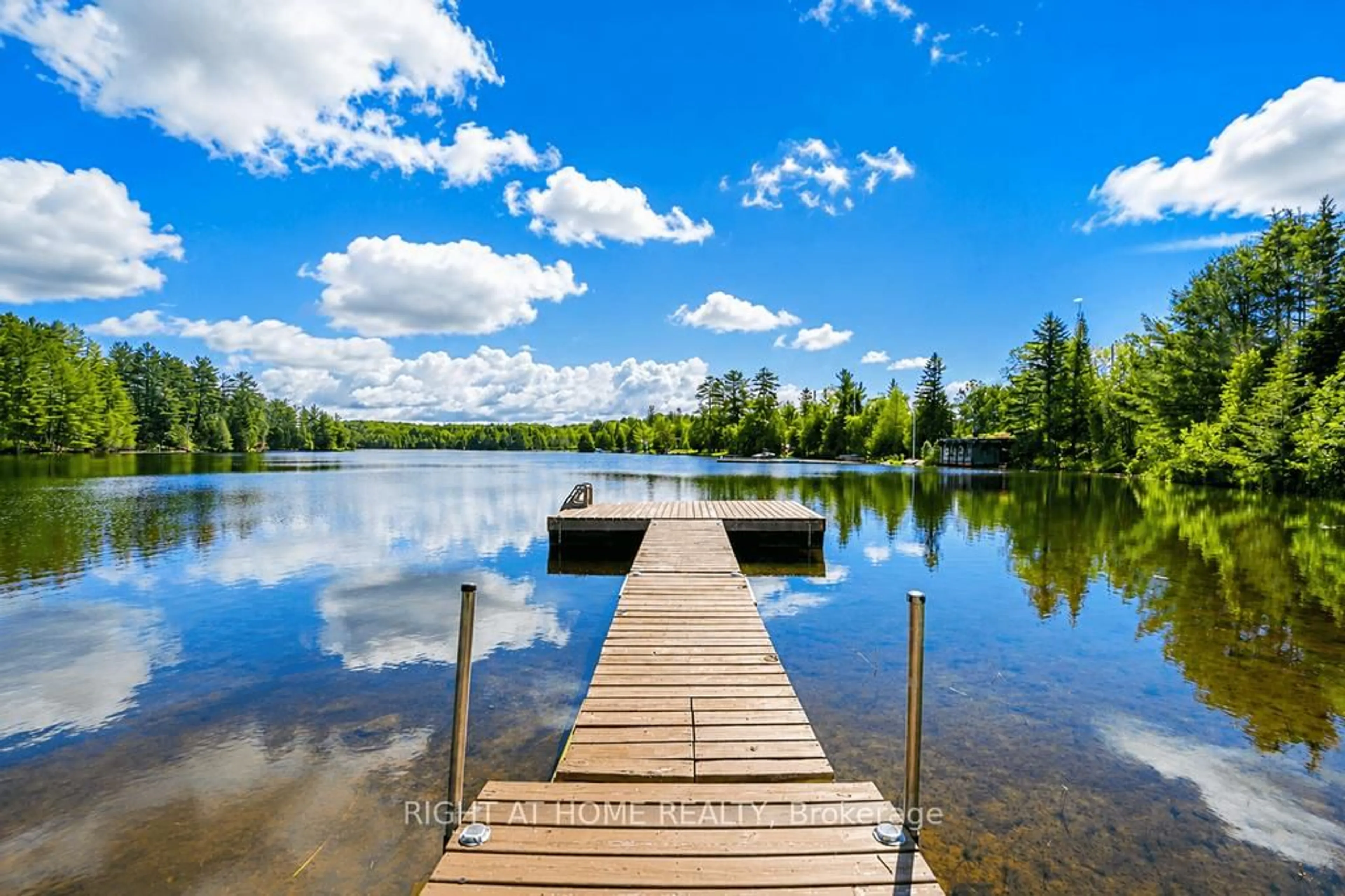Patio, water/lake/river/ocean view for 1105 Pioneer Rd, Highlands East Ontario K0M 1R0