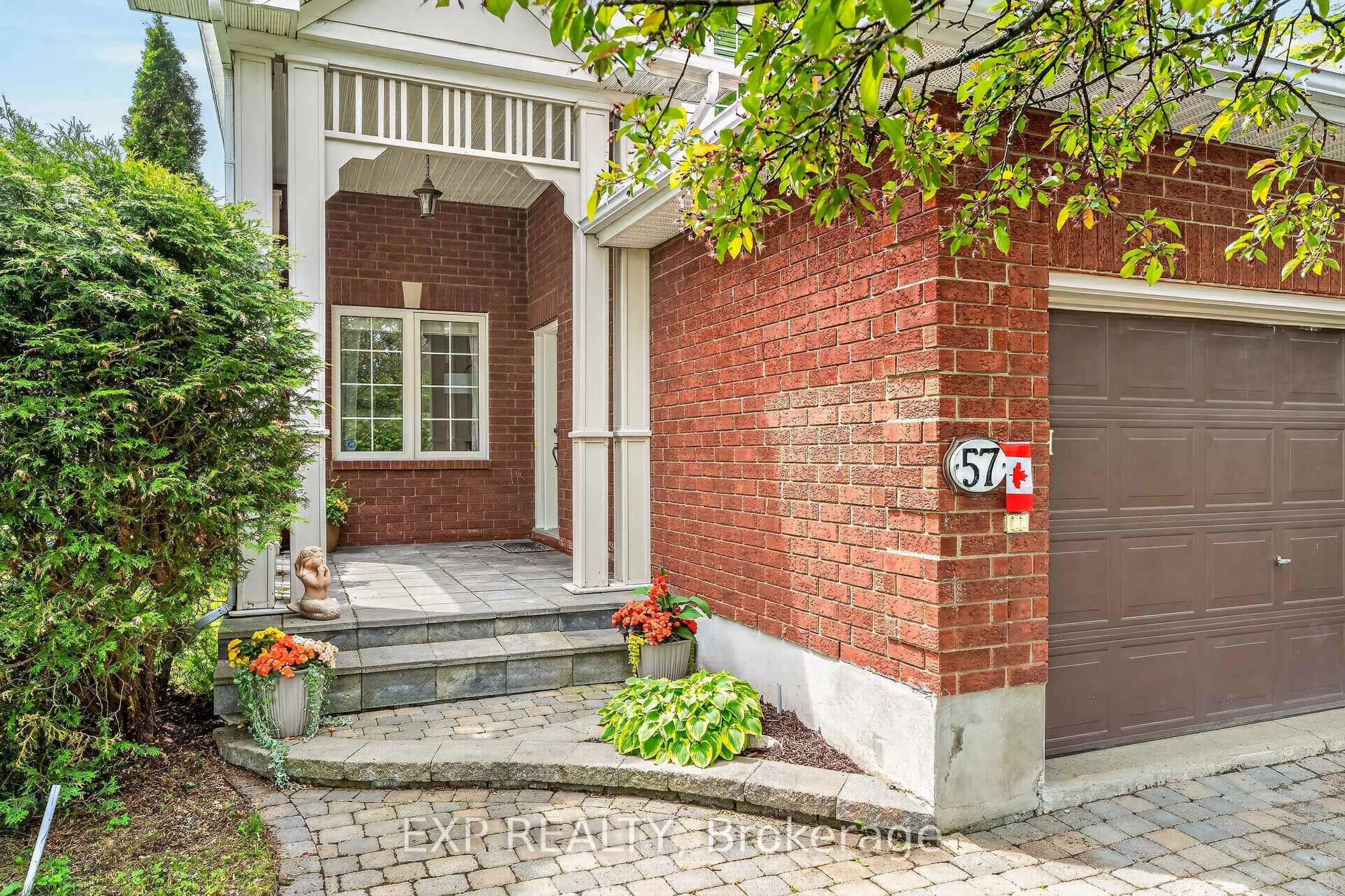 Home with brick exterior material, street for 57 Rivergreen Cres, Ottawa Ontario K2M 2W9