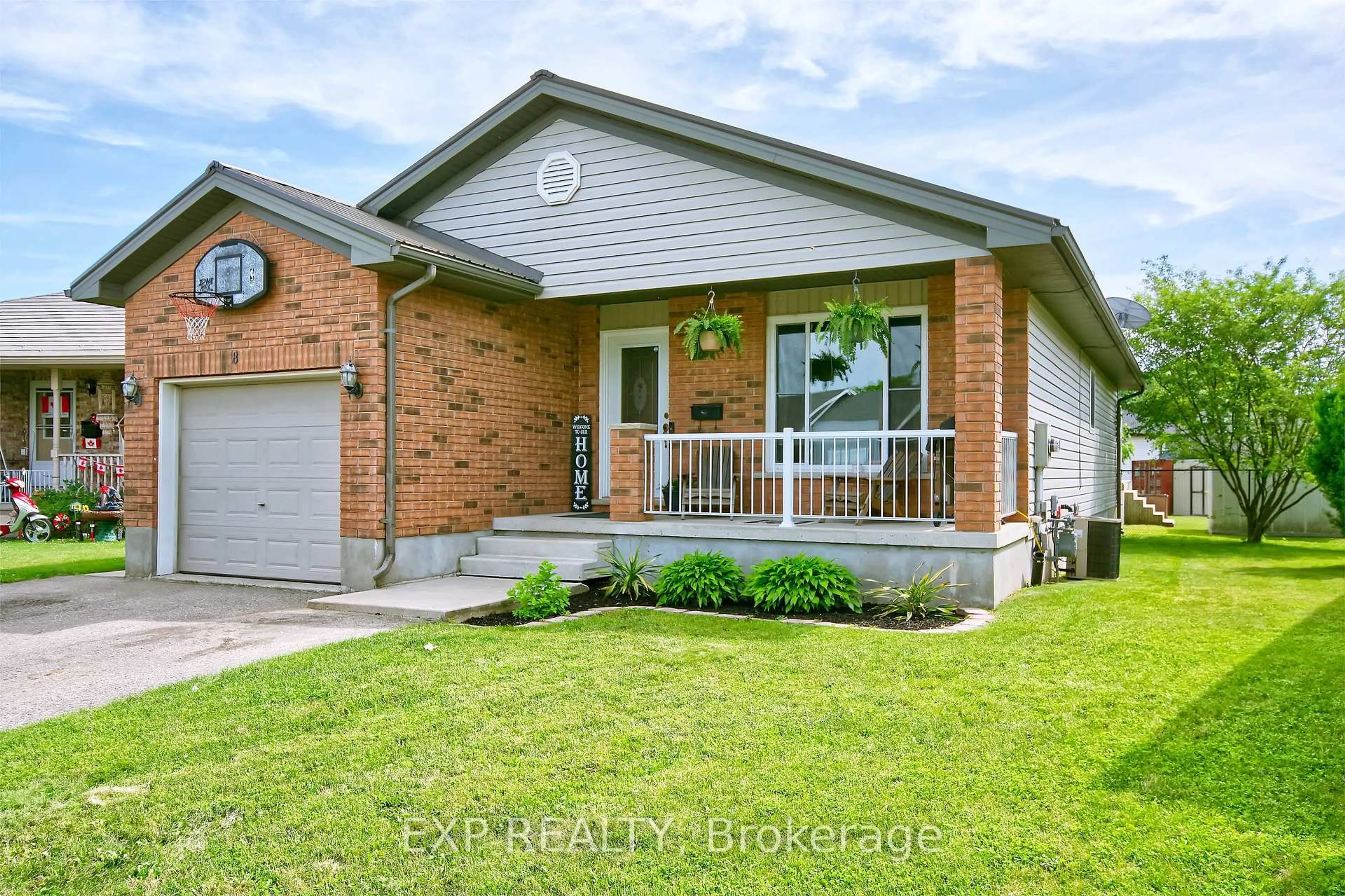 Home with brick exterior material, street for 8 Rebecca Dr, Aylmer Ontario N5H 3G4