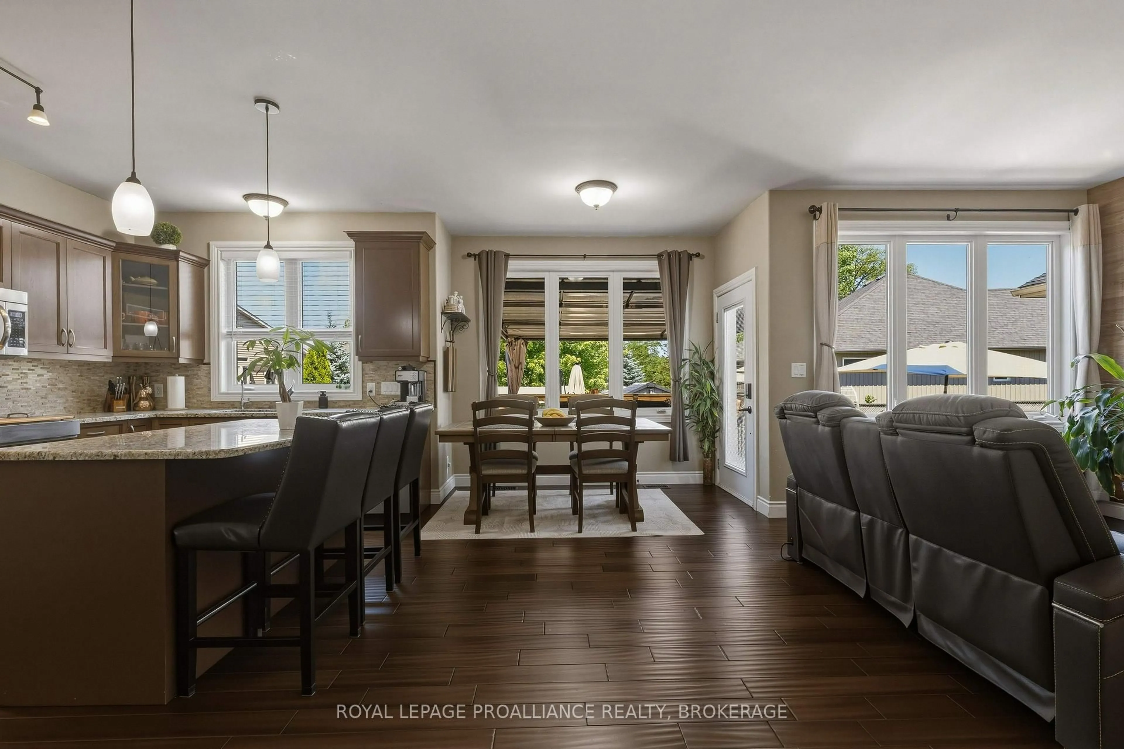 Open concept kitchen, unknown for 92 Windermere Blvd, Bath Ontario K0H 1G0